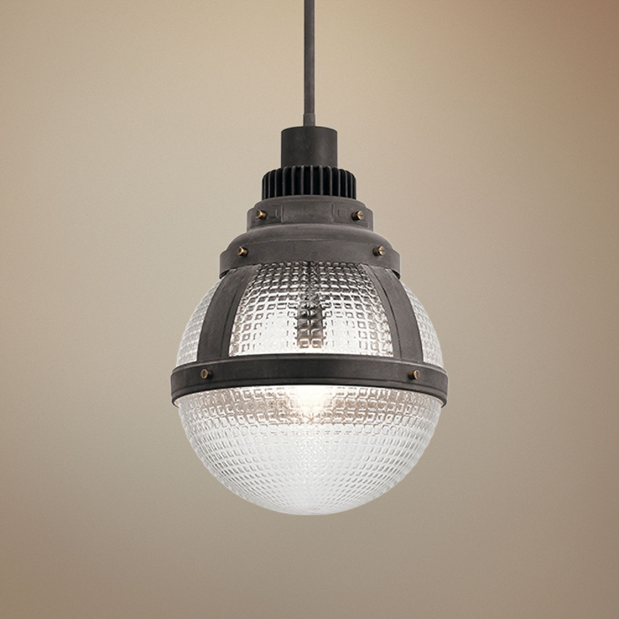 Kichler Gavin 15 3/4" Wide Weathered Zinc Pendant Light