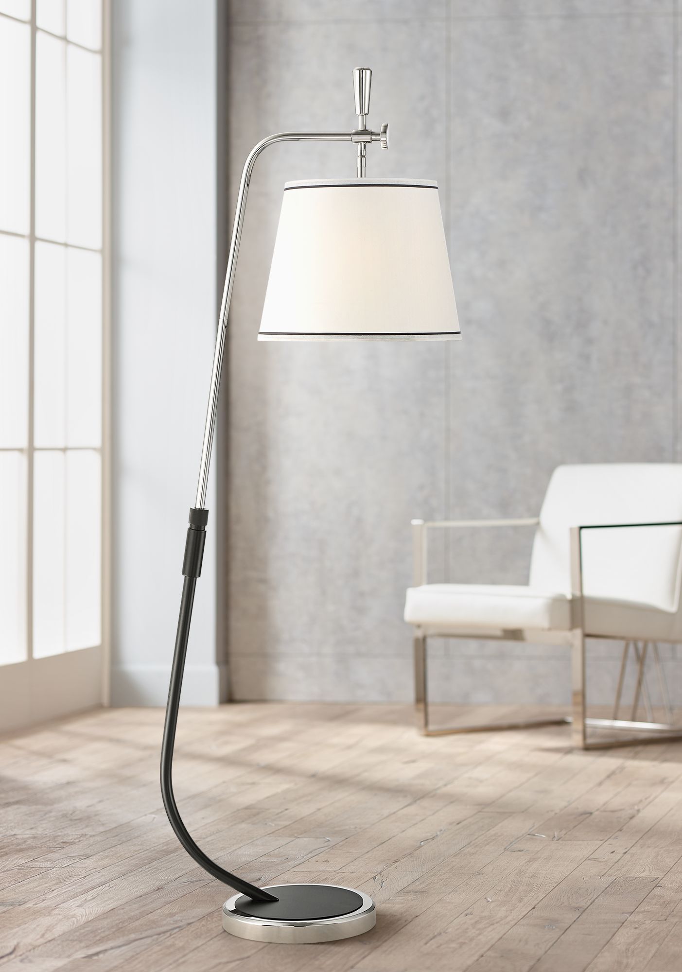 Possini Euro Melrose Downbridge Floor Lamp