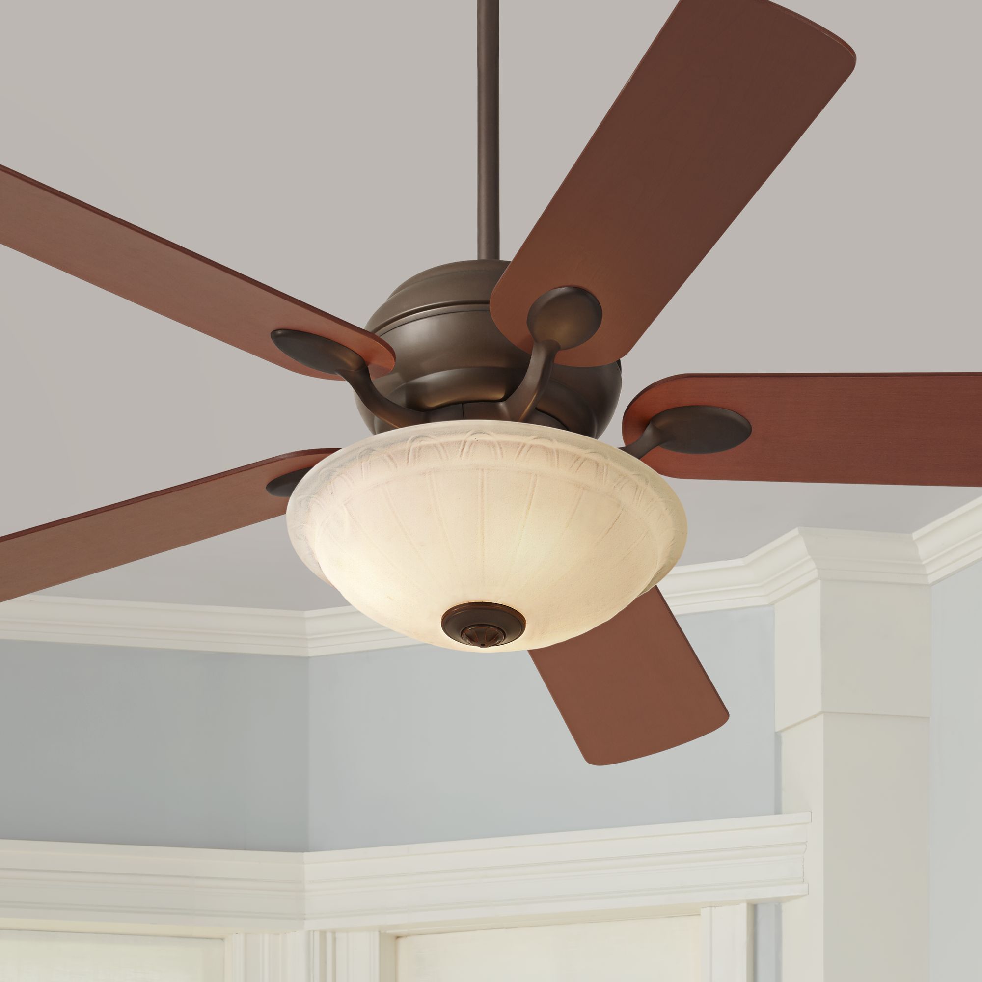 52 Casa Optima Oil Rubbed Bronze Led Ceiling Fan 64t94 Lamps