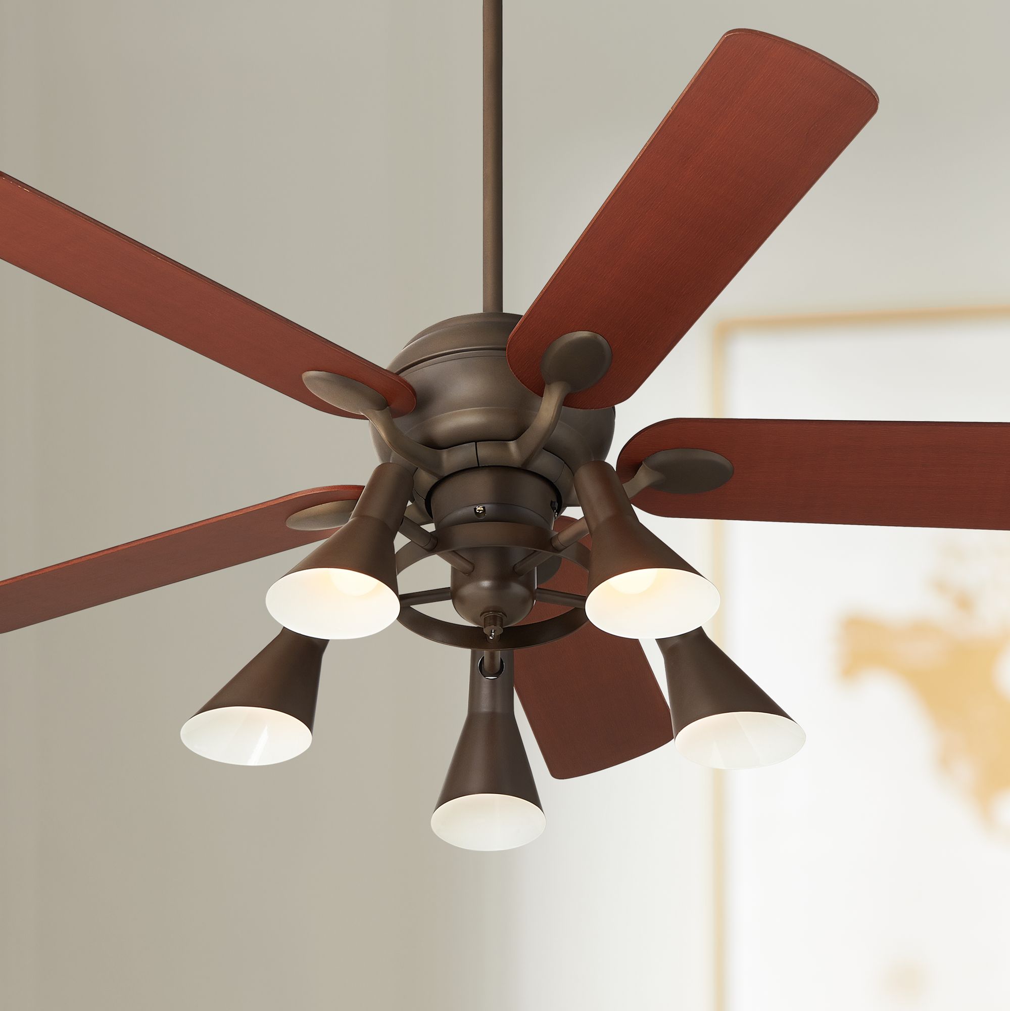 52 Casa Optima Oil Rubbed Bronze Led Ceiling Fan