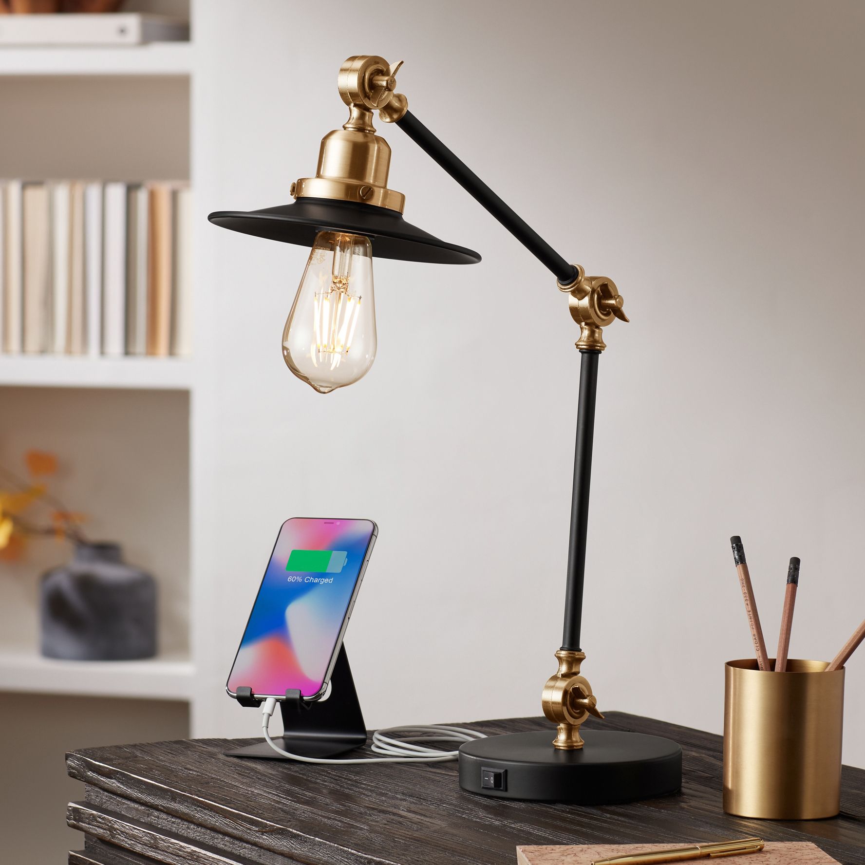 farmhouse reading lamp
