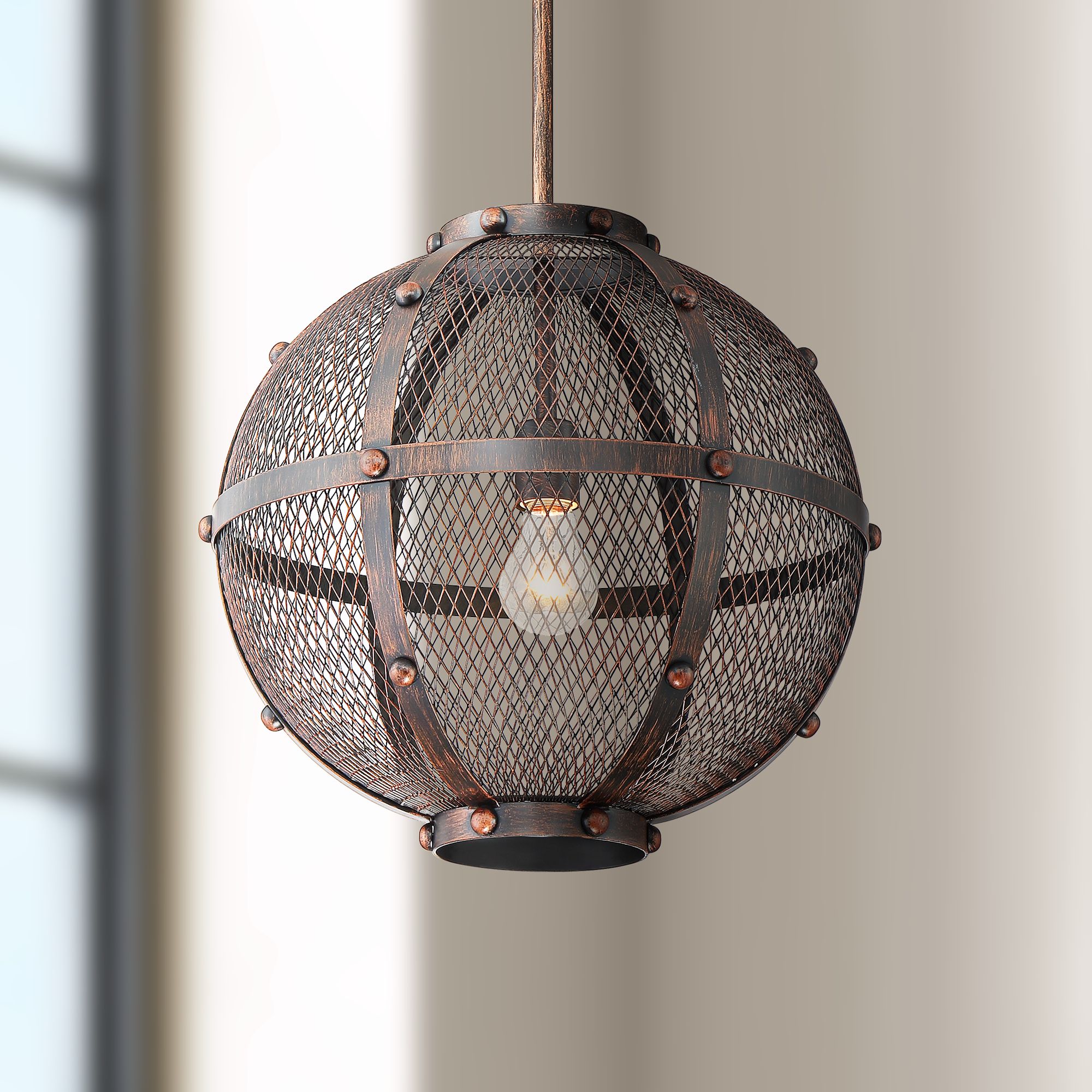 Gold Orb Pendant Light possini euro funston 15 1 2 wide old gold orb pendant light