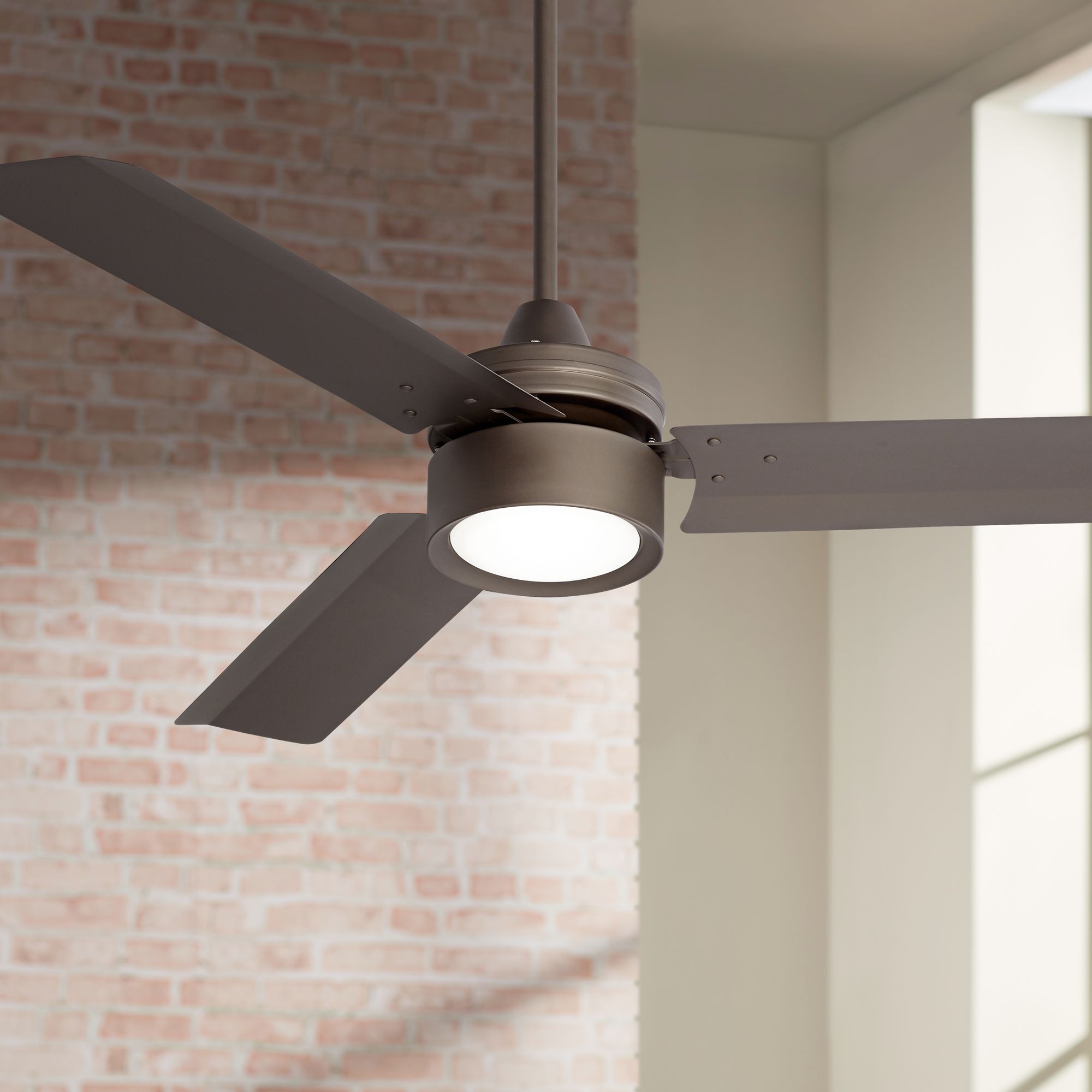 52" Casa Arcus Emperial Bronze LED Ceiling Fan