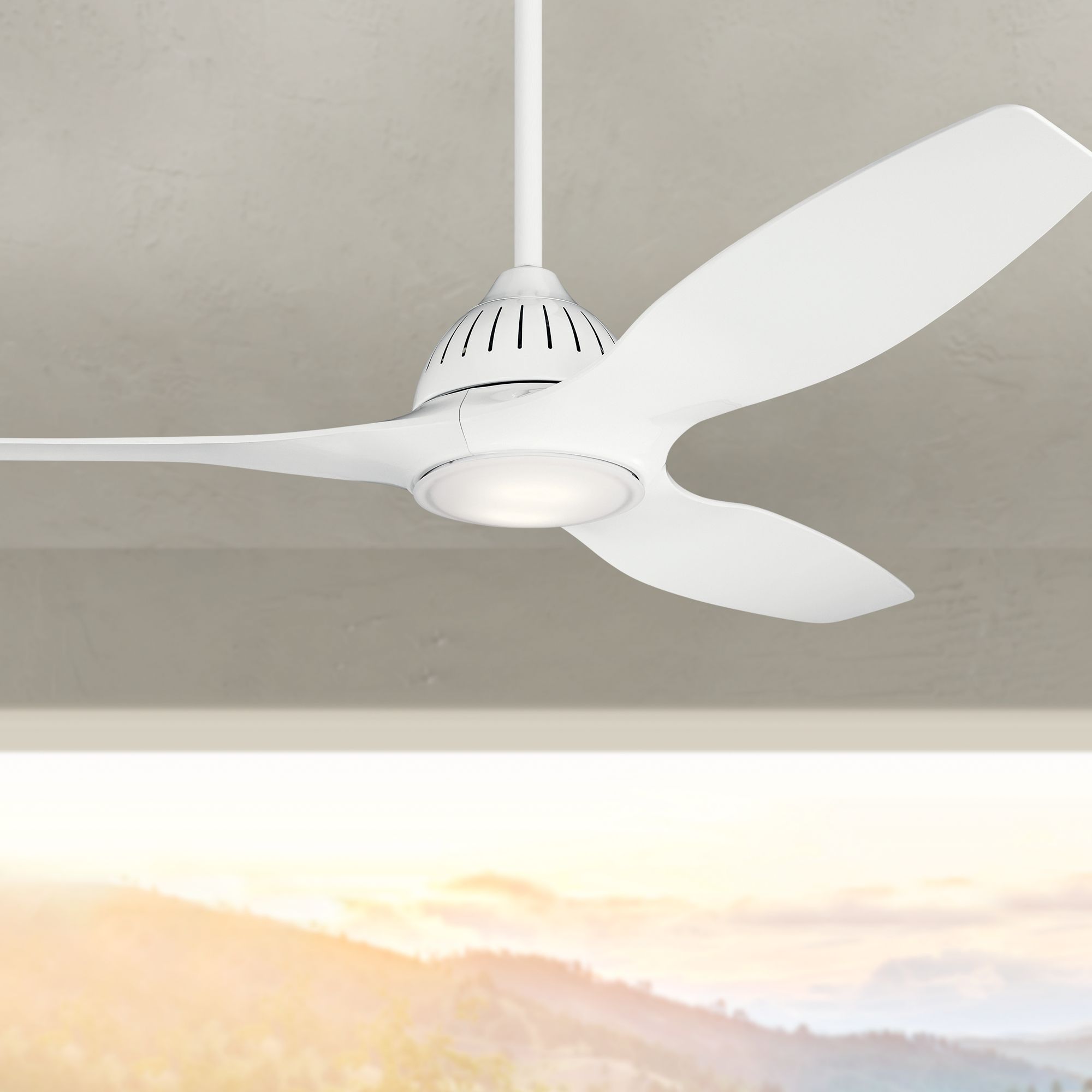 60" Kichler Jace White LED Ceiling Fan