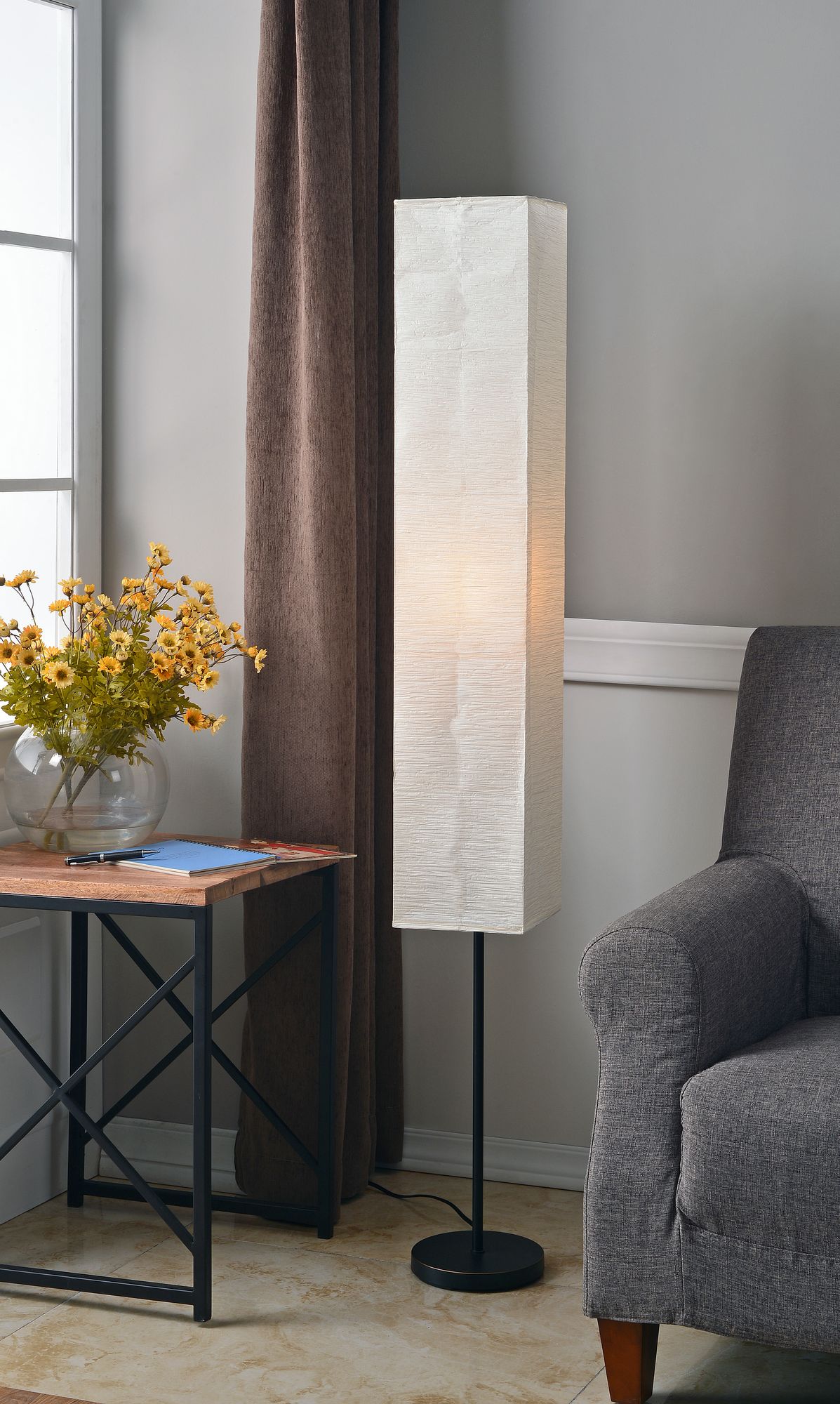 Kenroy Home Netherlands Oil-Rubbed Bronze Metal Floor Lamp