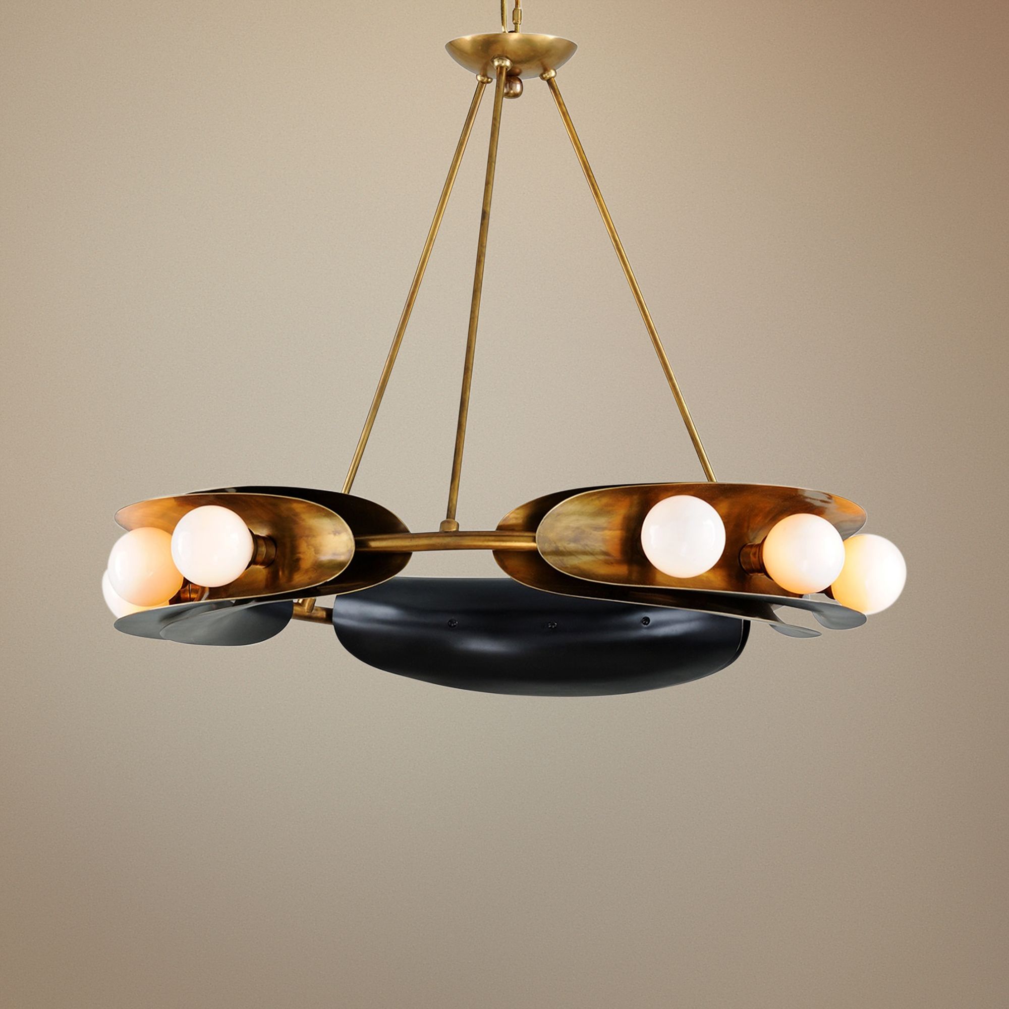 Bronze Chandelier Vintage