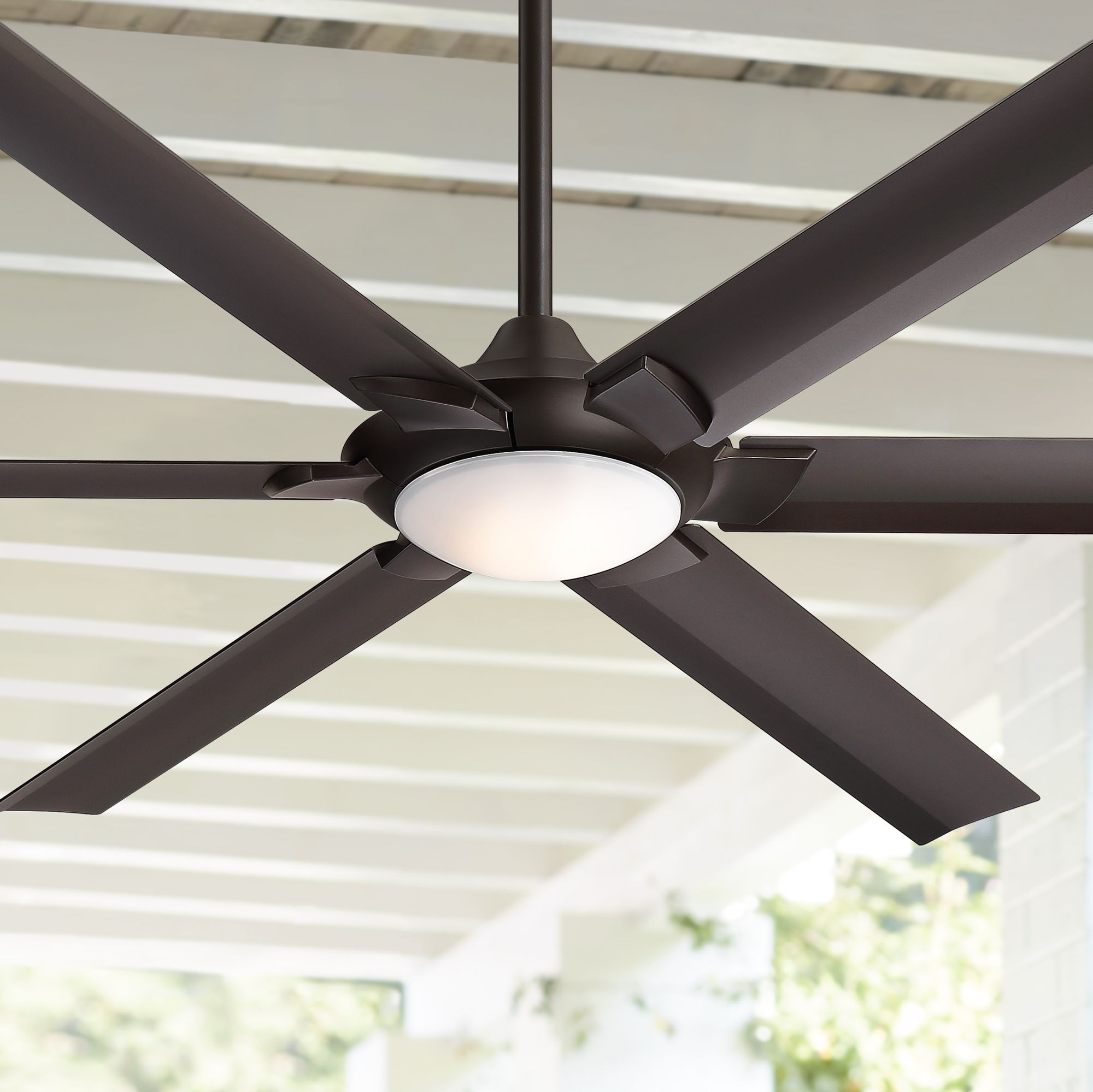 70 Patriarch Oil Rubbed Bronze Damp Led Ceiling Fan