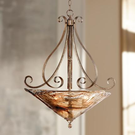 Franklin Iron Works Amber Lighting Collection