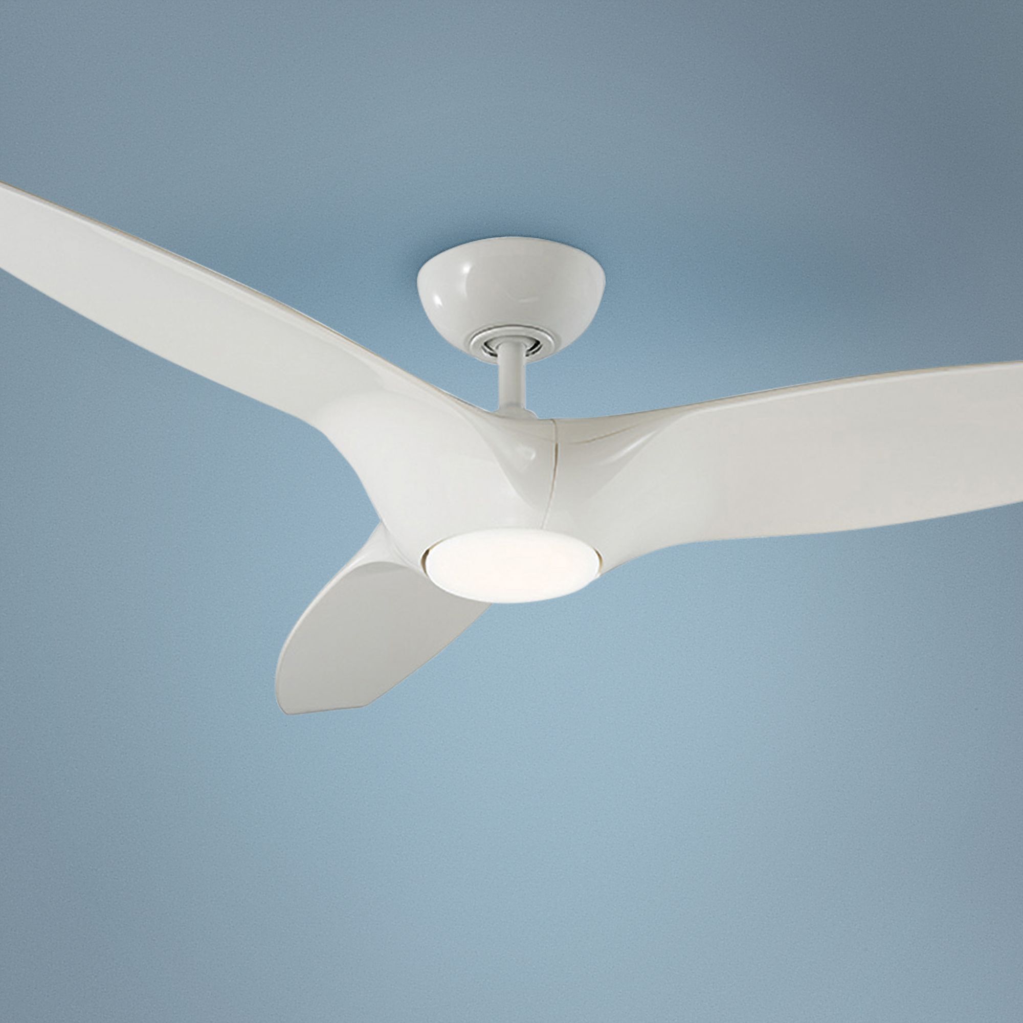 60" Modern Forms Morpheus III White LED Wet Ceiling Fan