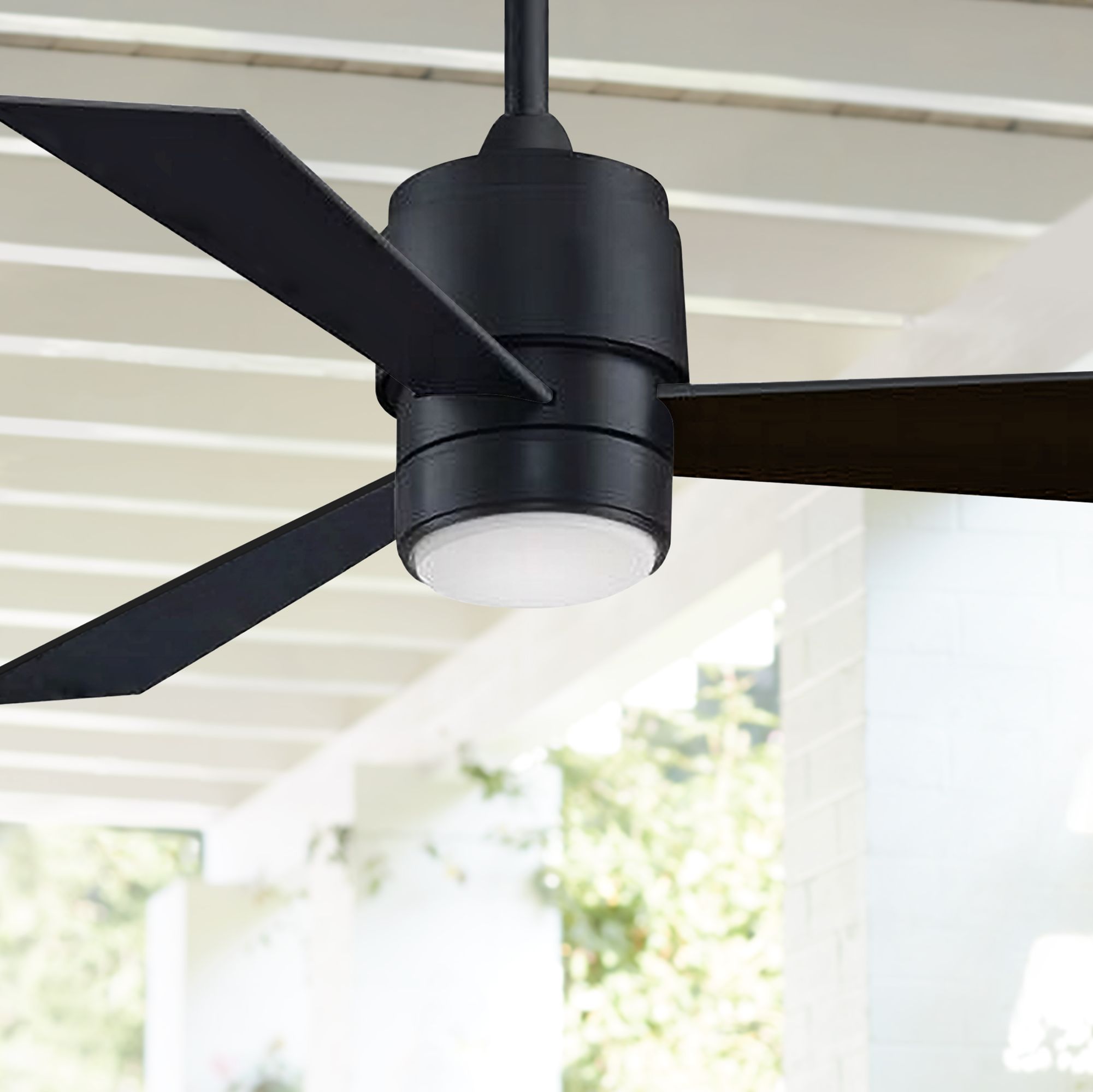 52 Fanimation Zonix Wet Custom Black Led Ceiling Fan