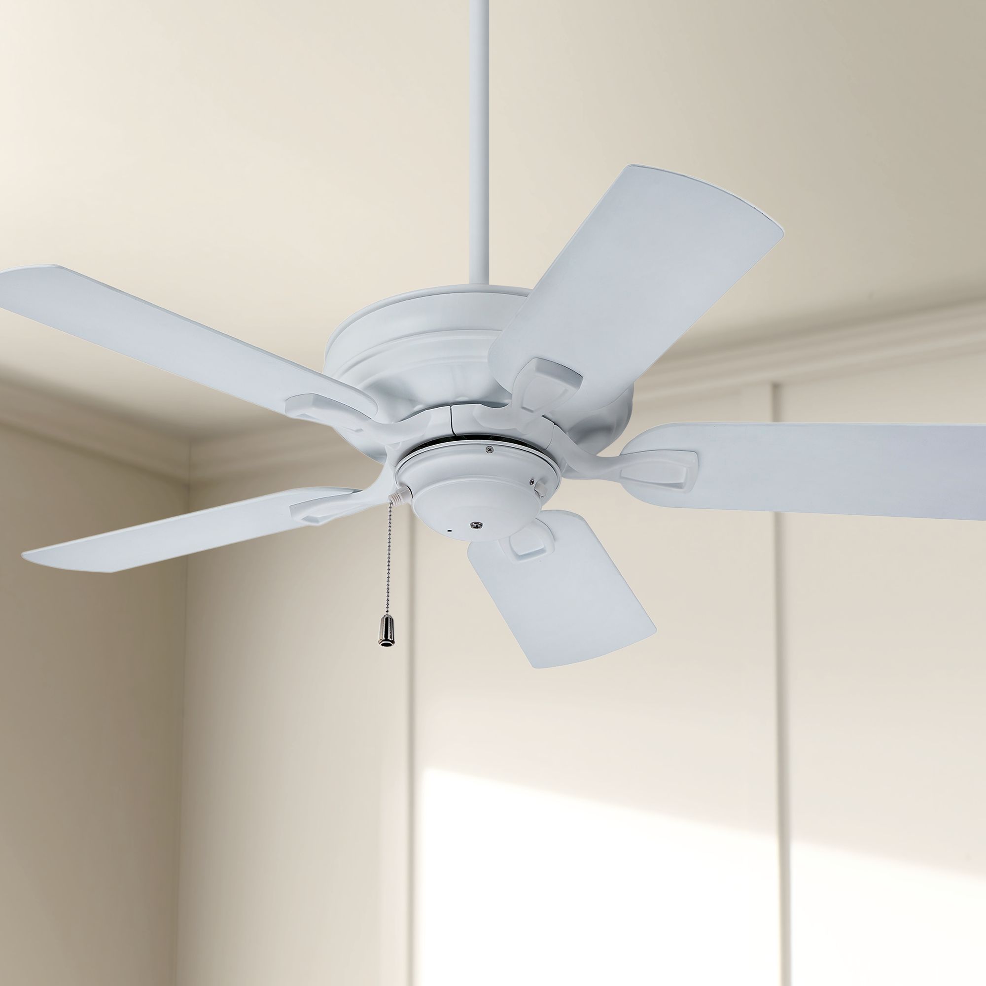 42 Emerson Veranda Outdoor Satin White Ceiling Fan 67e85