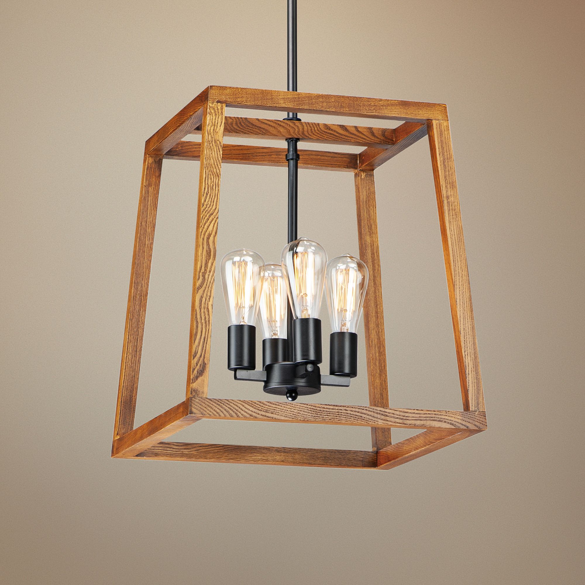 Maxim Black Forest 16 1/2"W and Ashbury Pendant Light