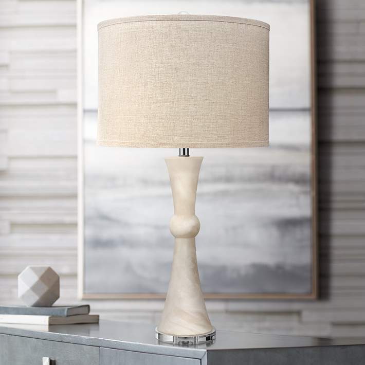 Jamie Young Commonwealth White Faux, Kirklands Tall Table Lamps