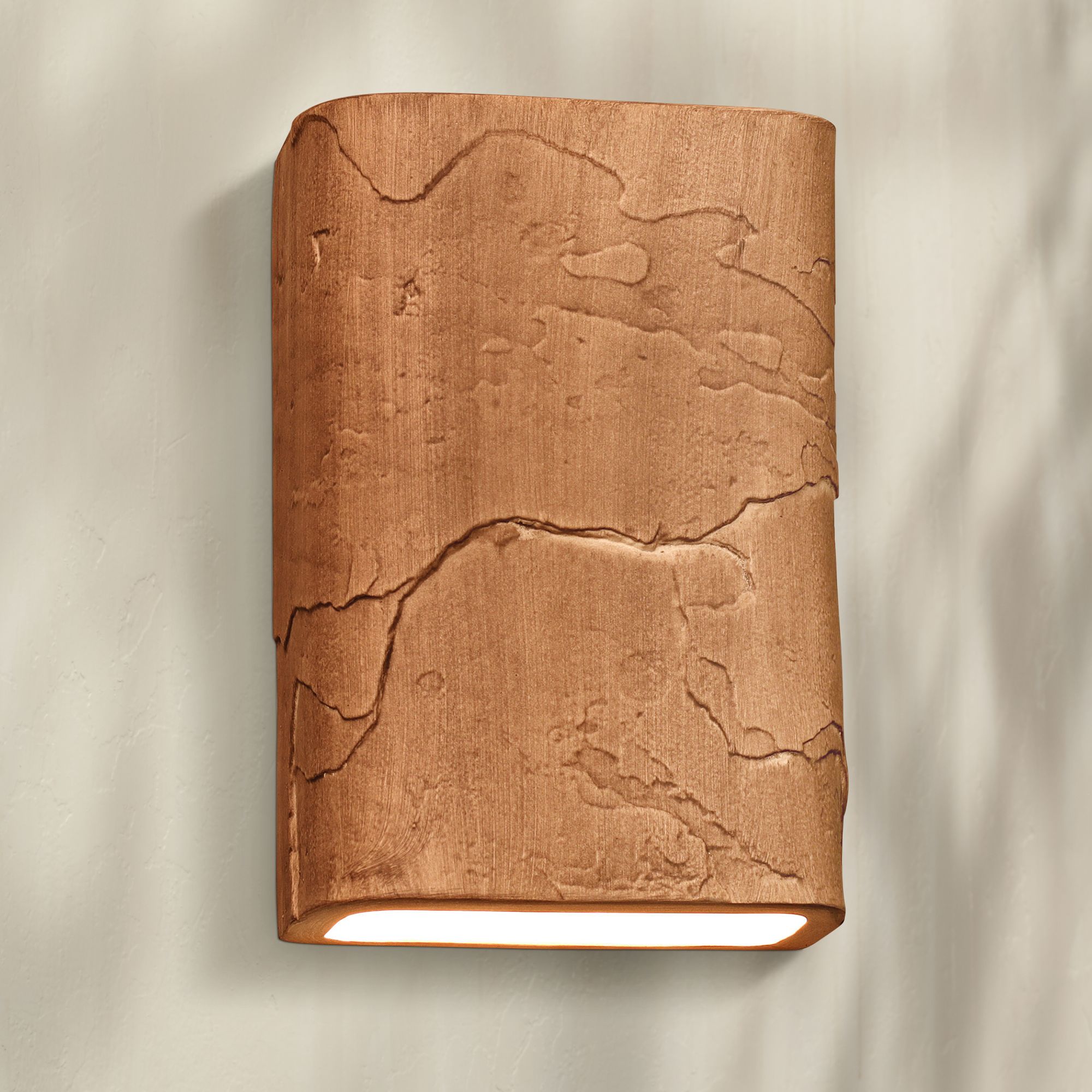 Masons Select 12" High Fawn Ceramic Outdoor Wall Light