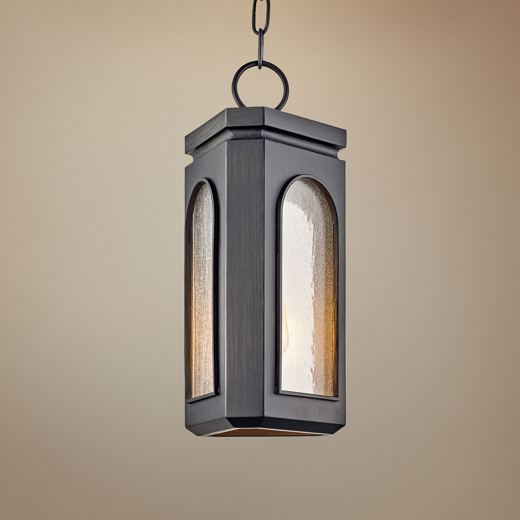 Alton 16" High Graphite Outdoor Hanging Light