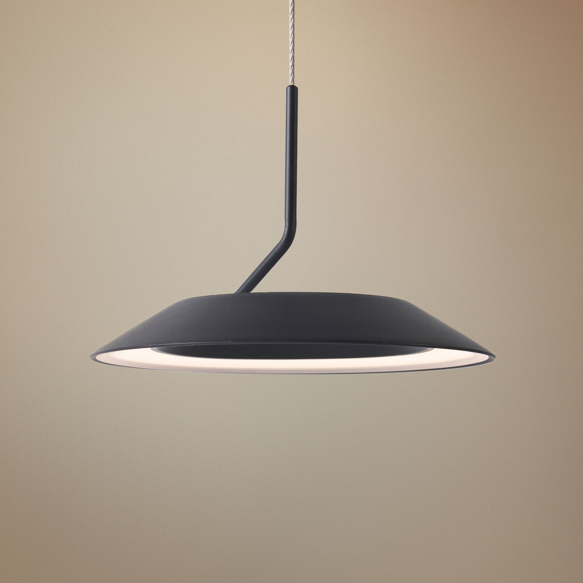 Koncept Royyo 6 1/2" Wide Matte Black Mini Pendant