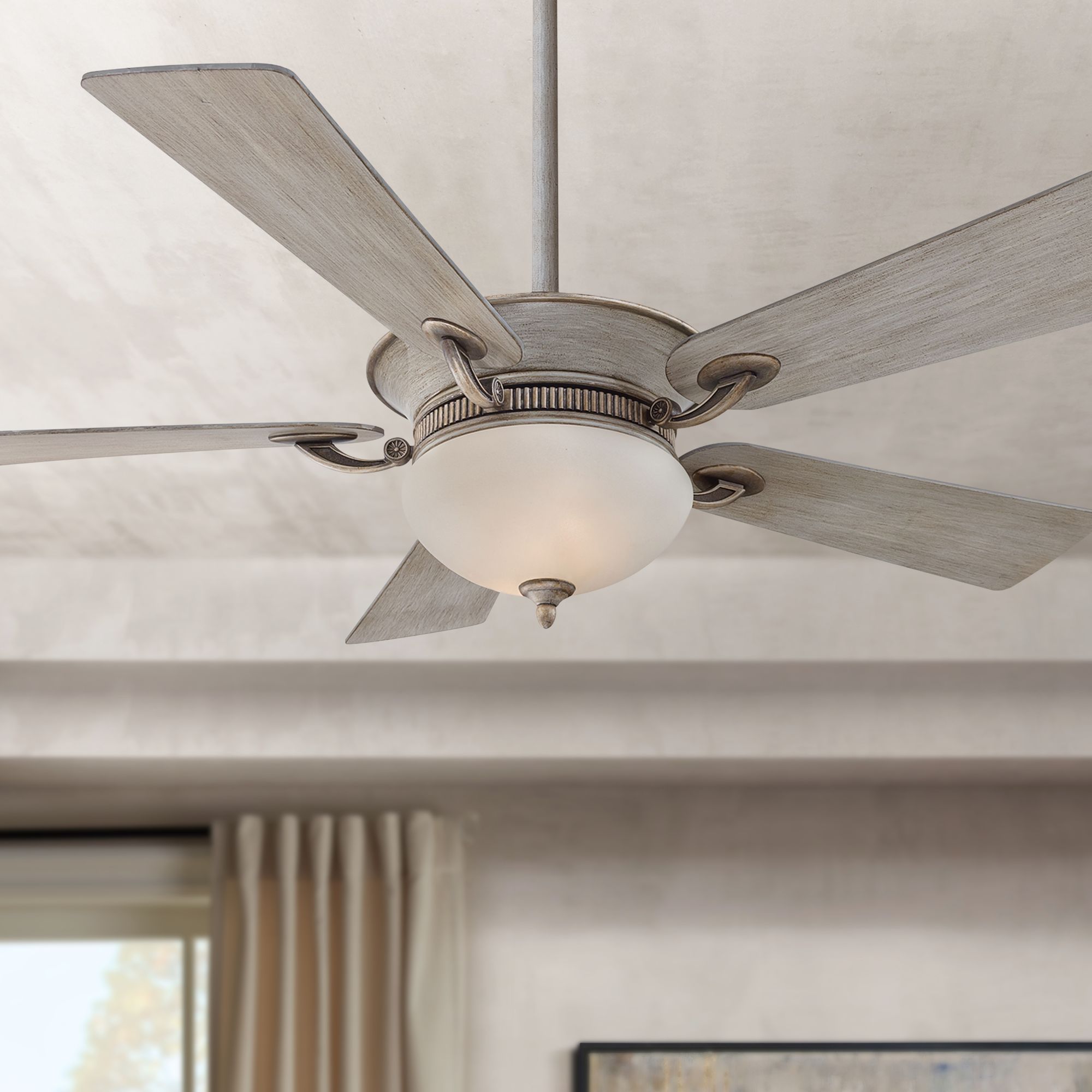 52" Minka Aire Delano Driftwood LED Ceiling Fan