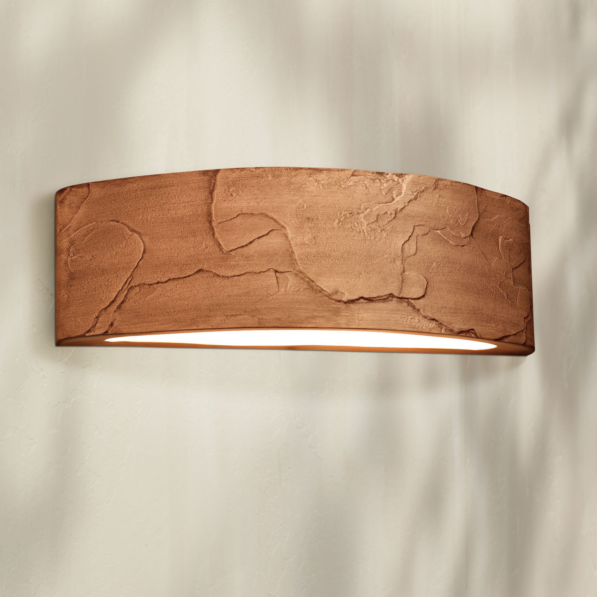 Masons Select 6" High Fawn Ceramic Outdoor Wall Light