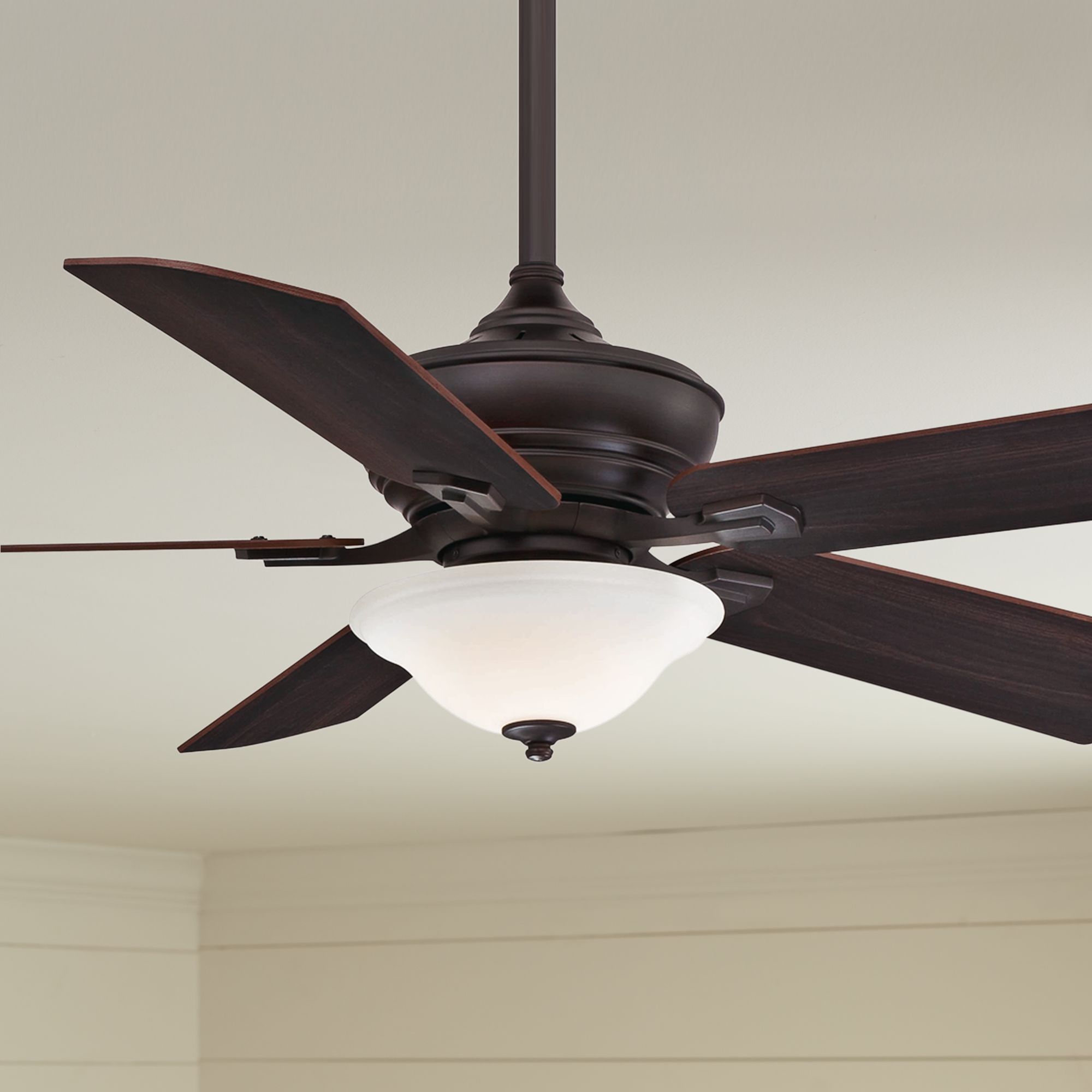 52" Fanimation Camhaven V2 Dark Bronze LED Ceiling Fan