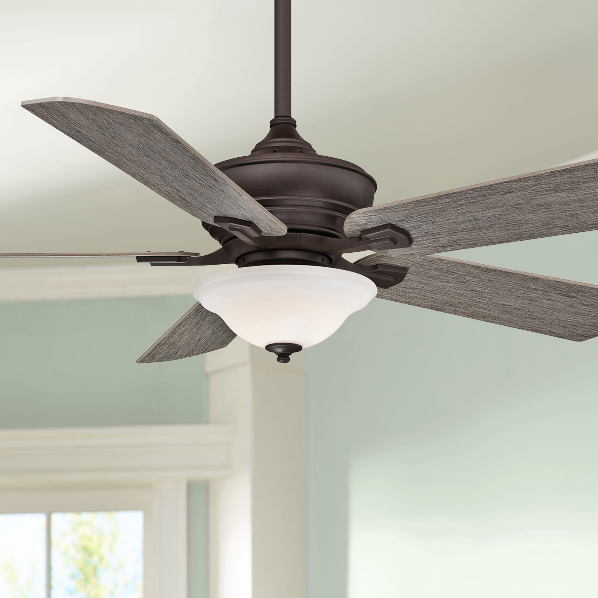 52" Fanimation Camhaven V2 Matte Greige LED Ceiling Fan