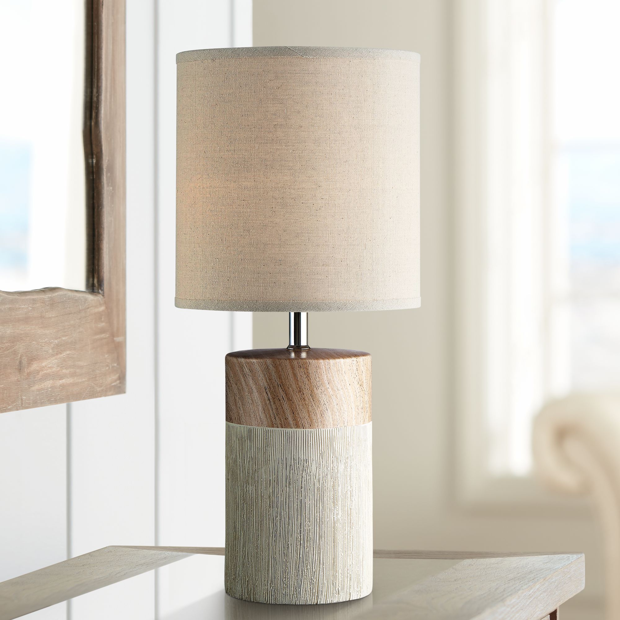 Lite Source Helena 18 1/2"H Light Brown Accent Table Lamp