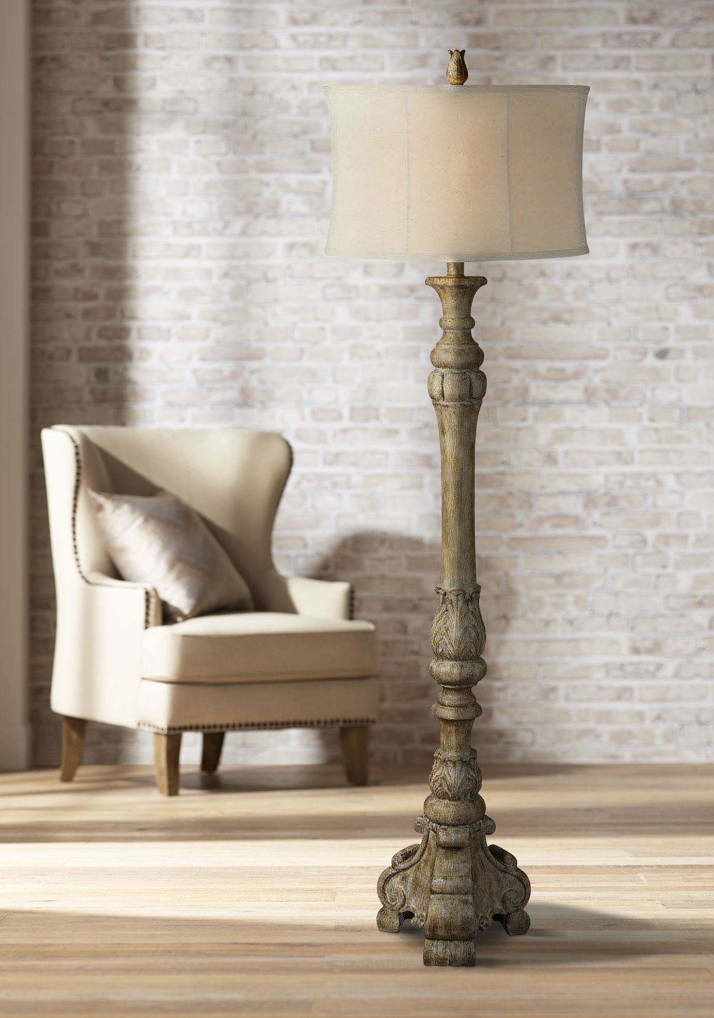 candlestick floor lamps