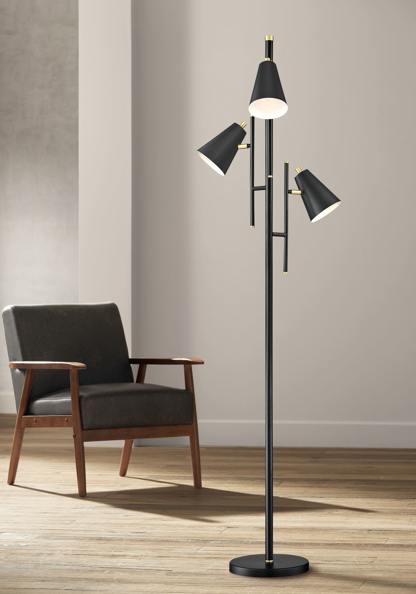 Industrial Spotlight Floor Lamps Lamps Plus