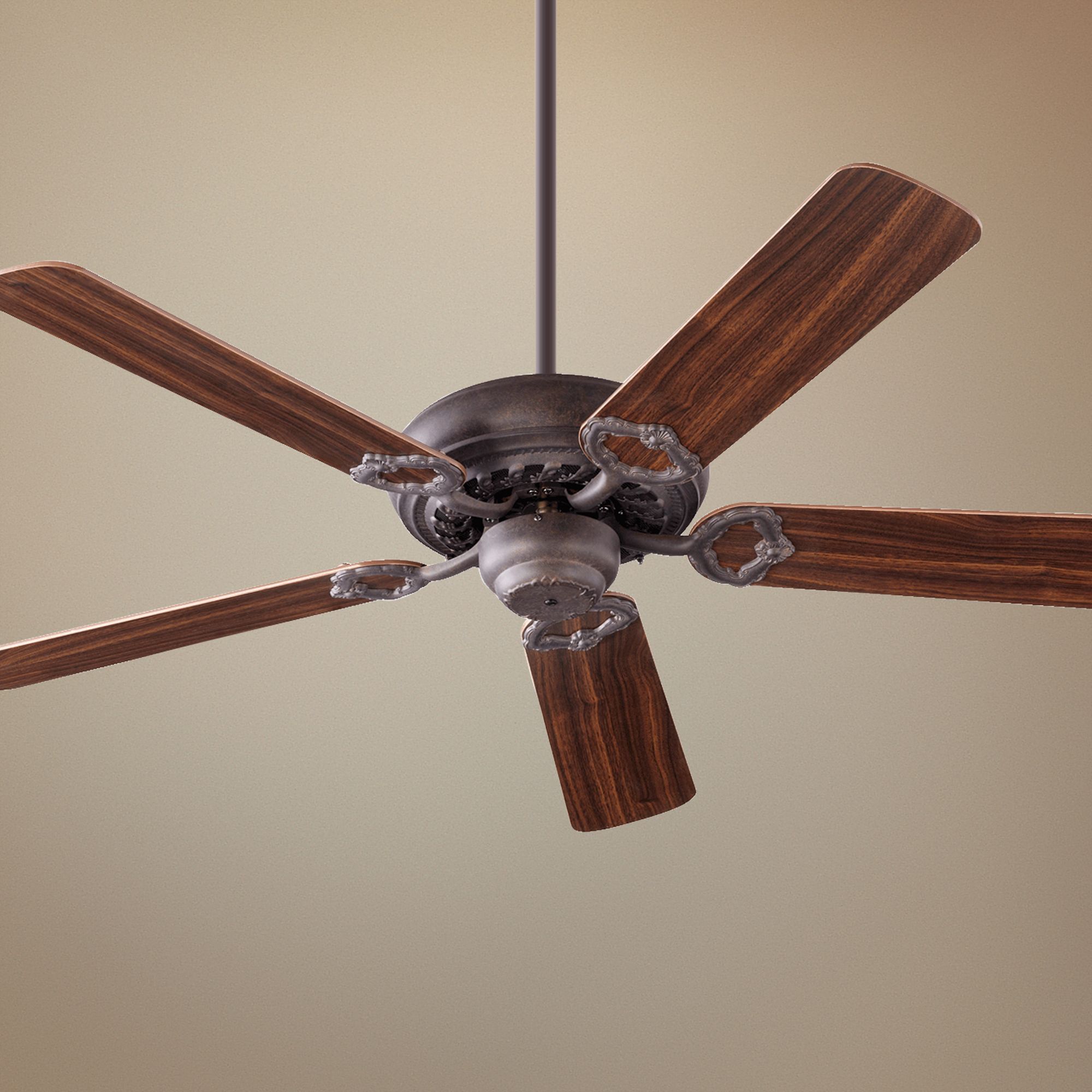 52" Quorum Monticello Toasted Sienna Ceiling Fan