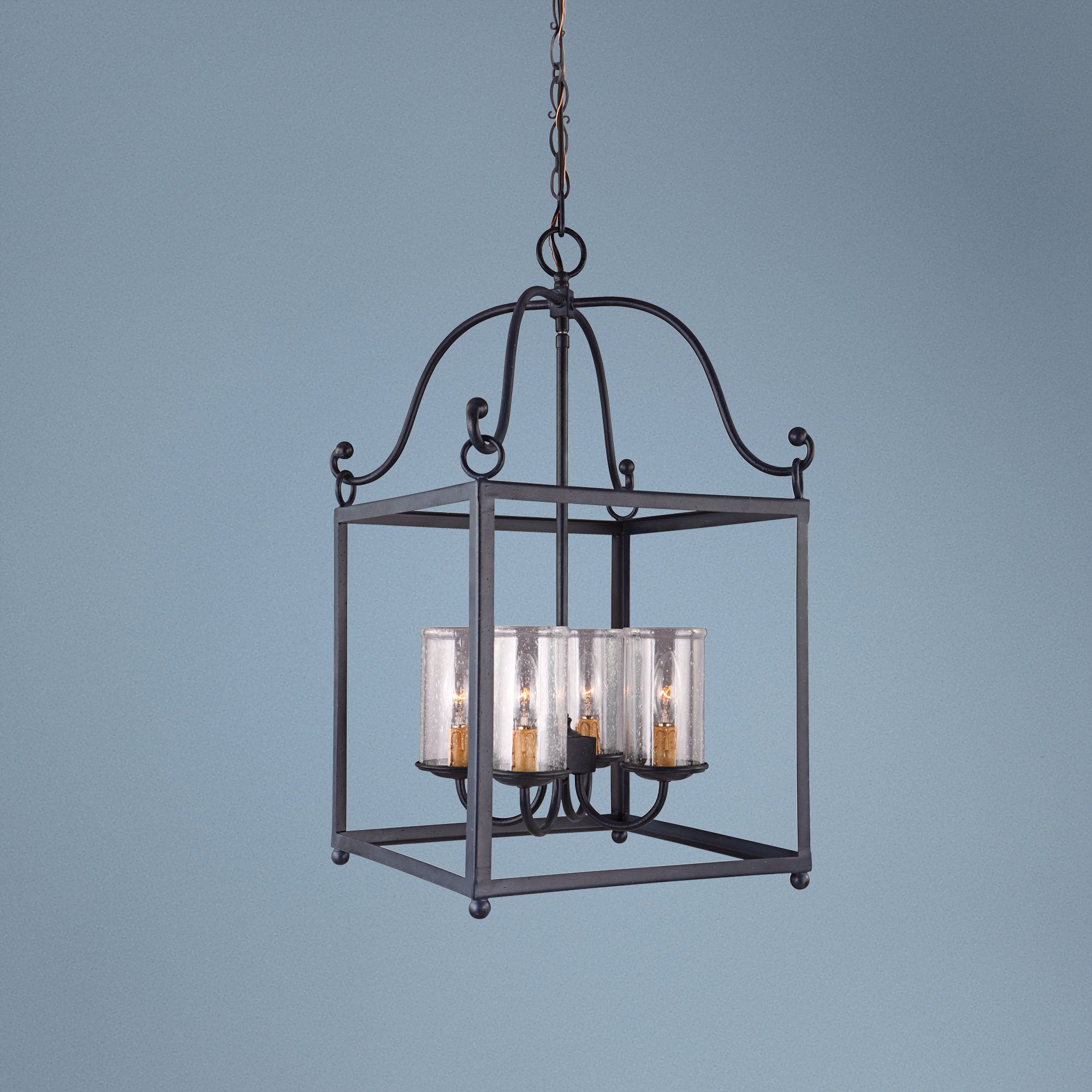 Feiss Declaration 14 3/4" Wide Forged Iron Pendant Light