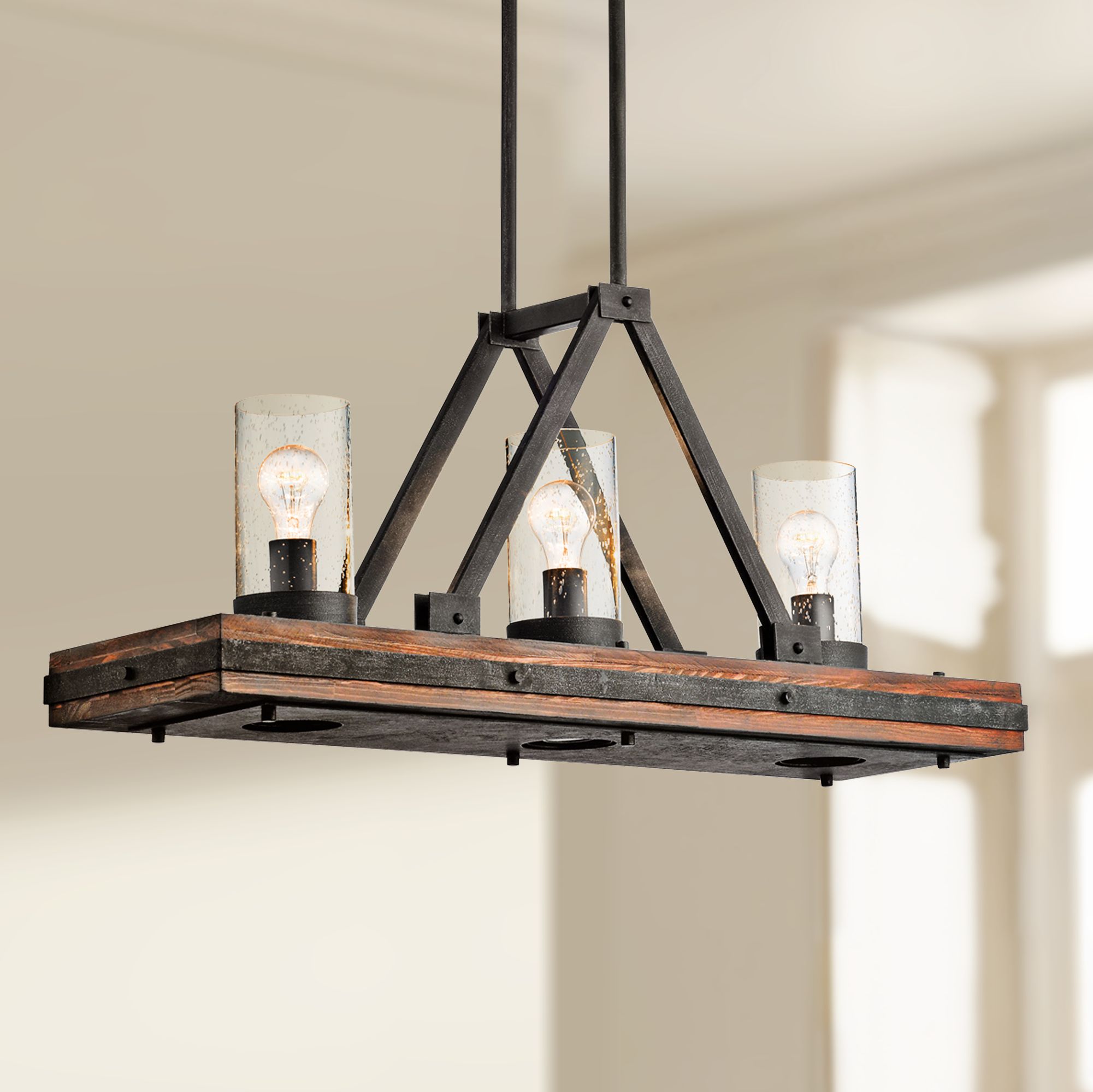 Kichler Colerne 33 3/4" Wide Auburn Island Chandelier