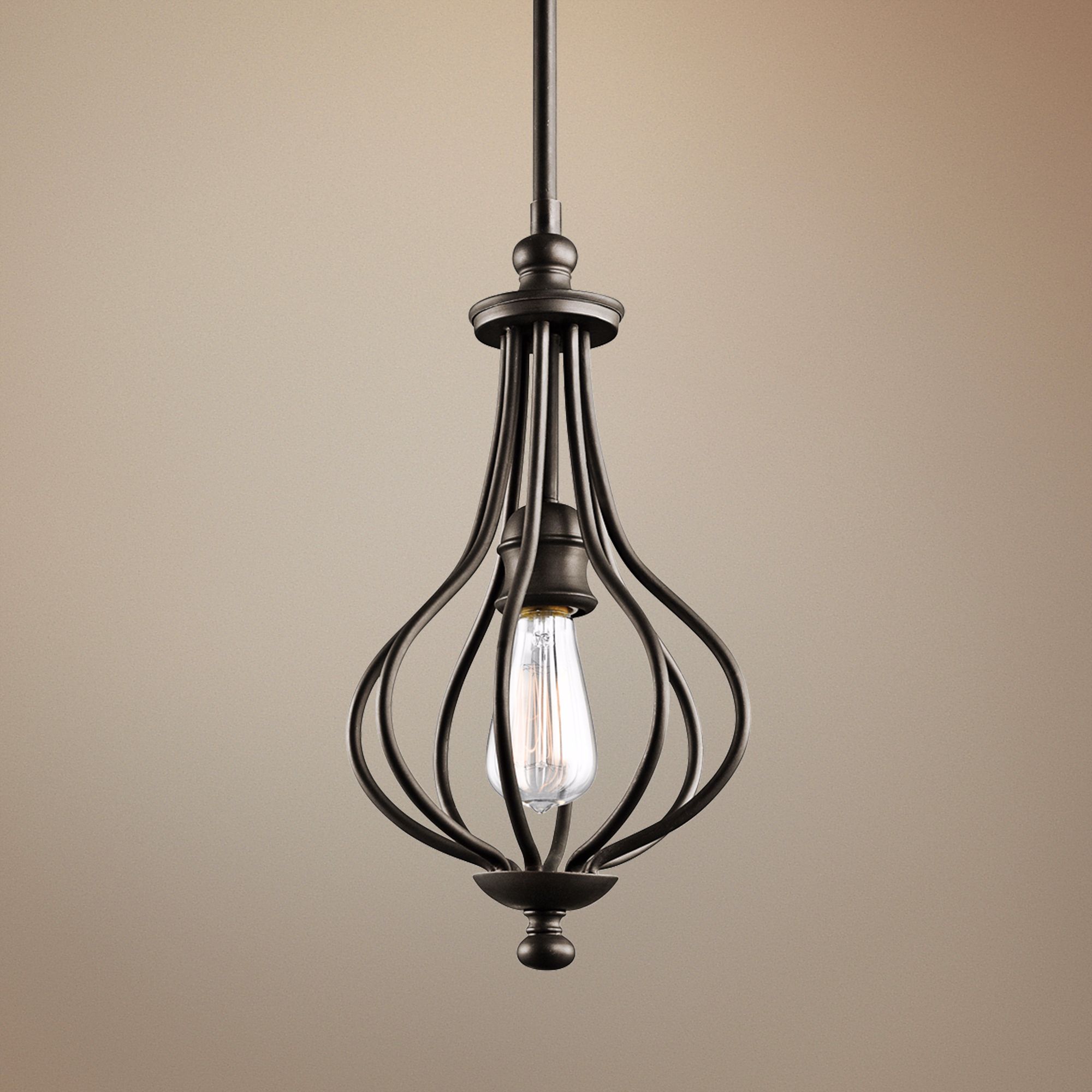 Kichler Kensington 8 1/4" Wide Olde Bronze Mini Pendant
