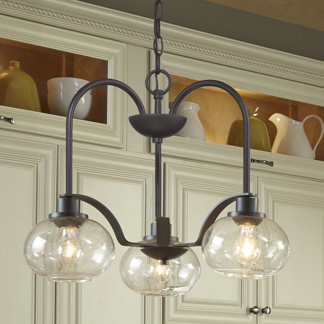 Quoizel Trilogy 22" Wide Old Bronze Chandelier