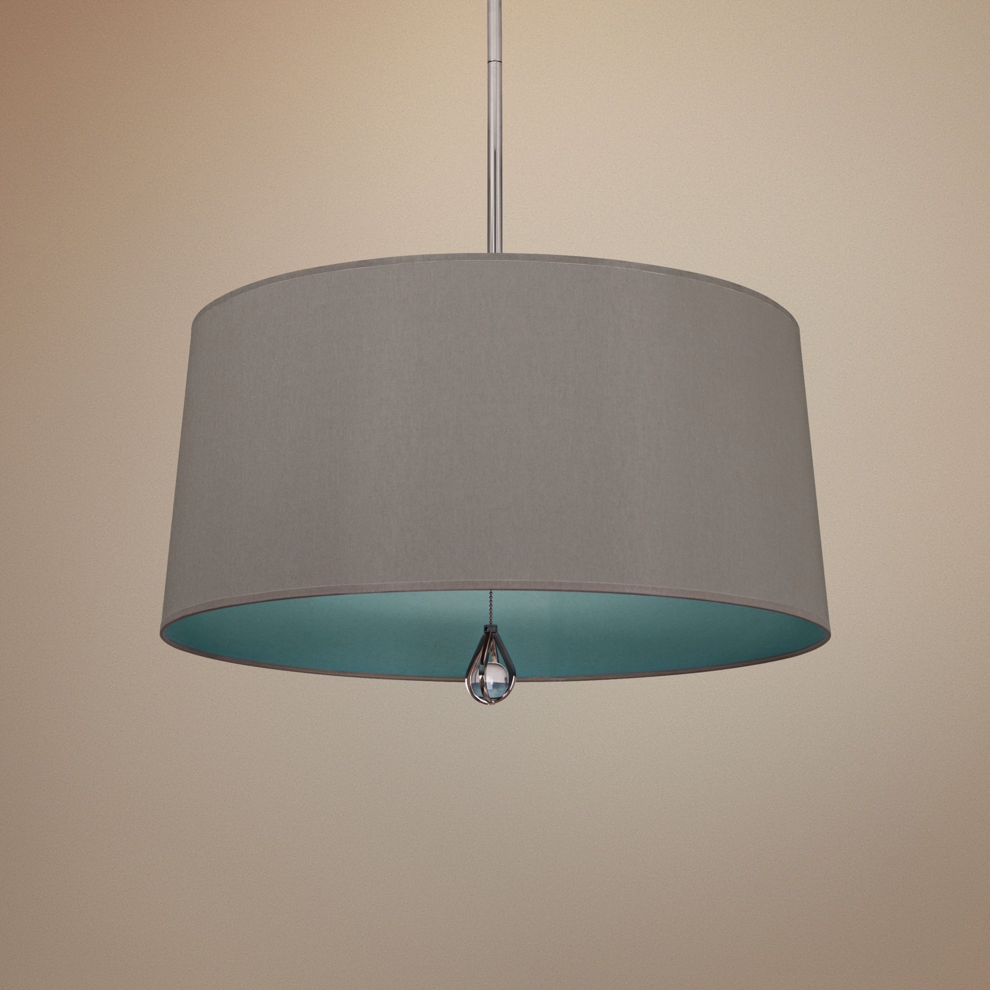 Custis Collection 25 1/2" Wide Carter Gray Pendant