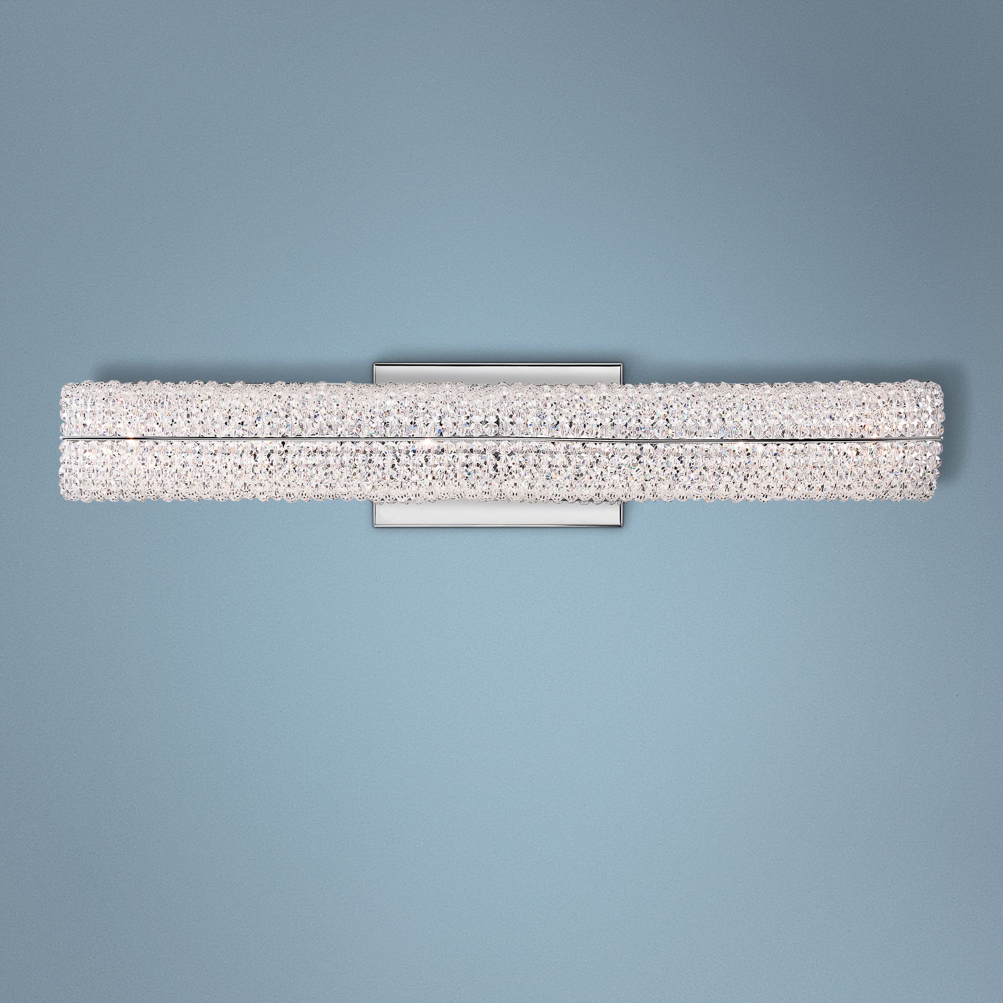 Quoizel Evermore 23 1/2" Wide 6-Light Chrome Bath Fixture