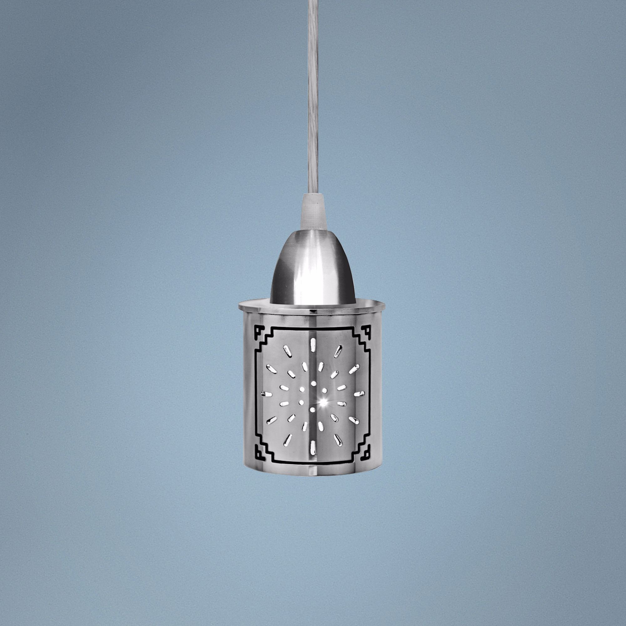 Jezebel Illuminart 3" Wide Star Pattern Mini Pendant