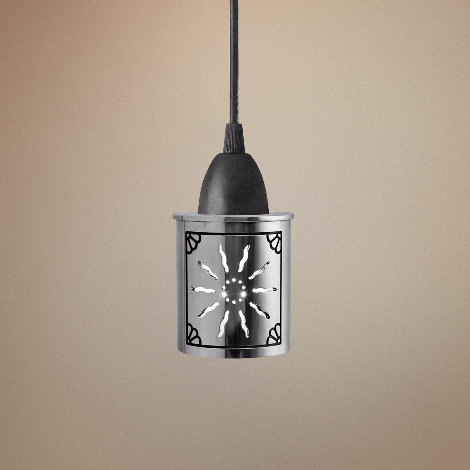 Jezebel Illuminart 3" Wide Sun Pattern Mini Pendant