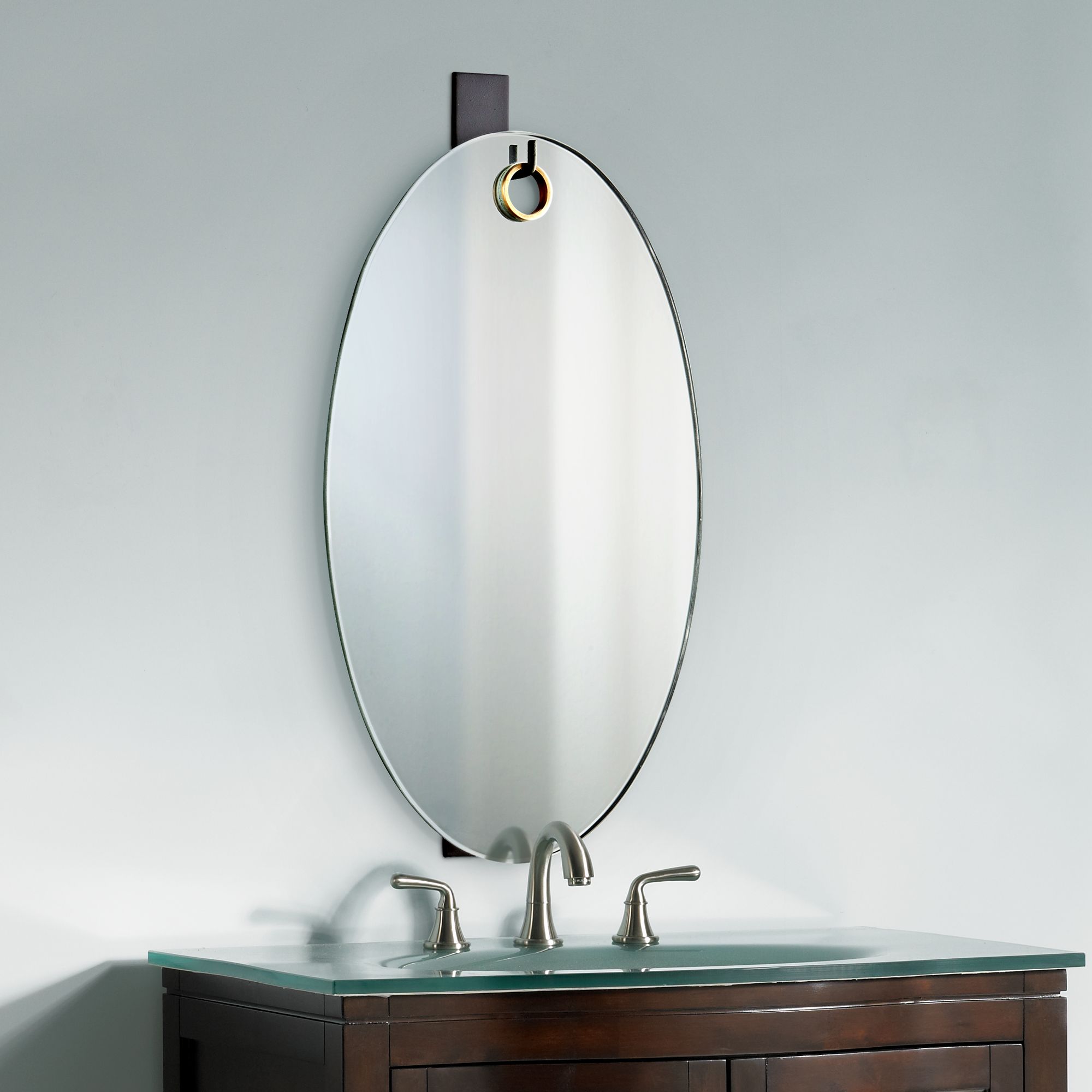 Eternity 12 3/4" x 23" Frameless Wall Mirror 6X160 Lamps Plus