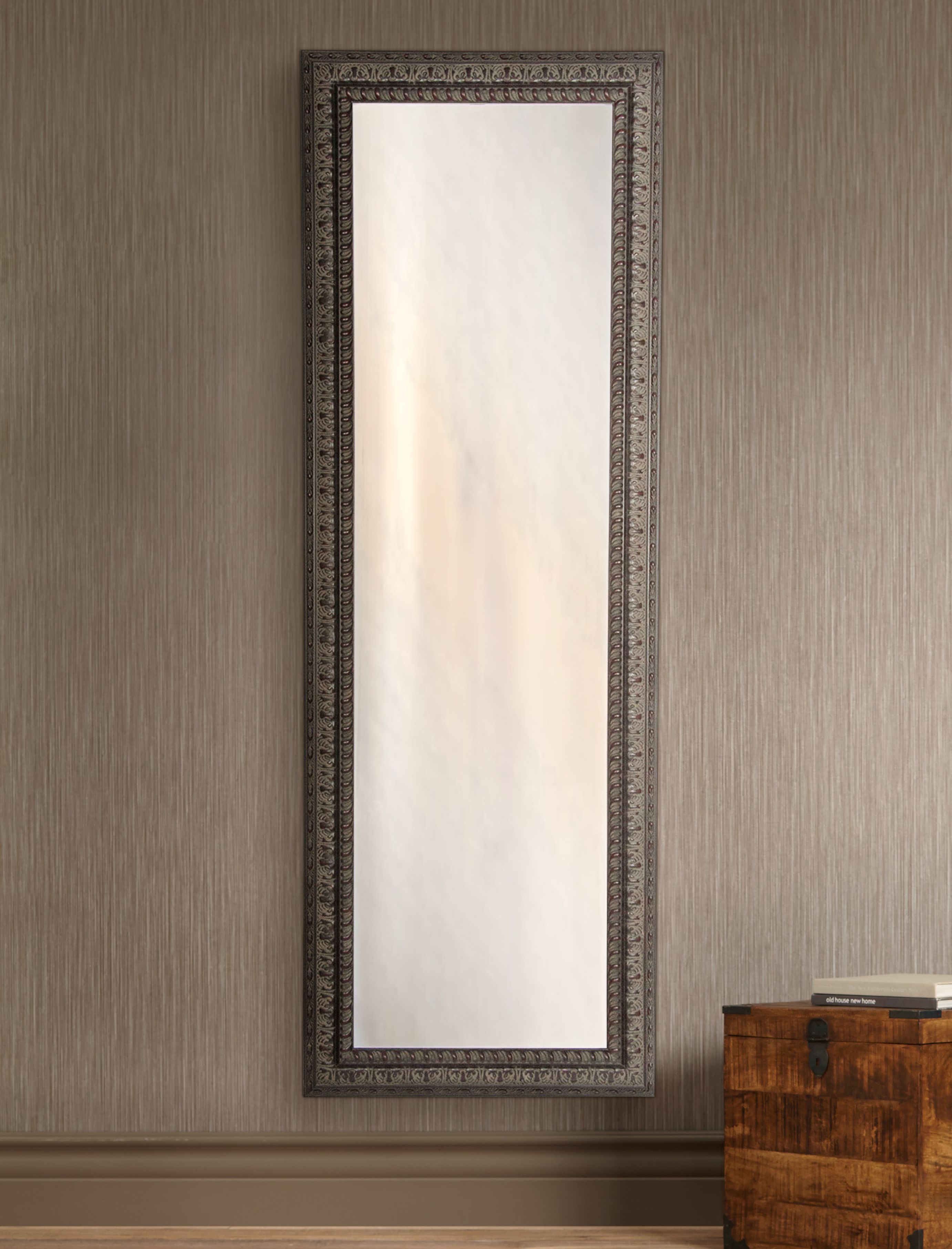 Redding Dark Mahogany 26" x 64" Full Length Mirror