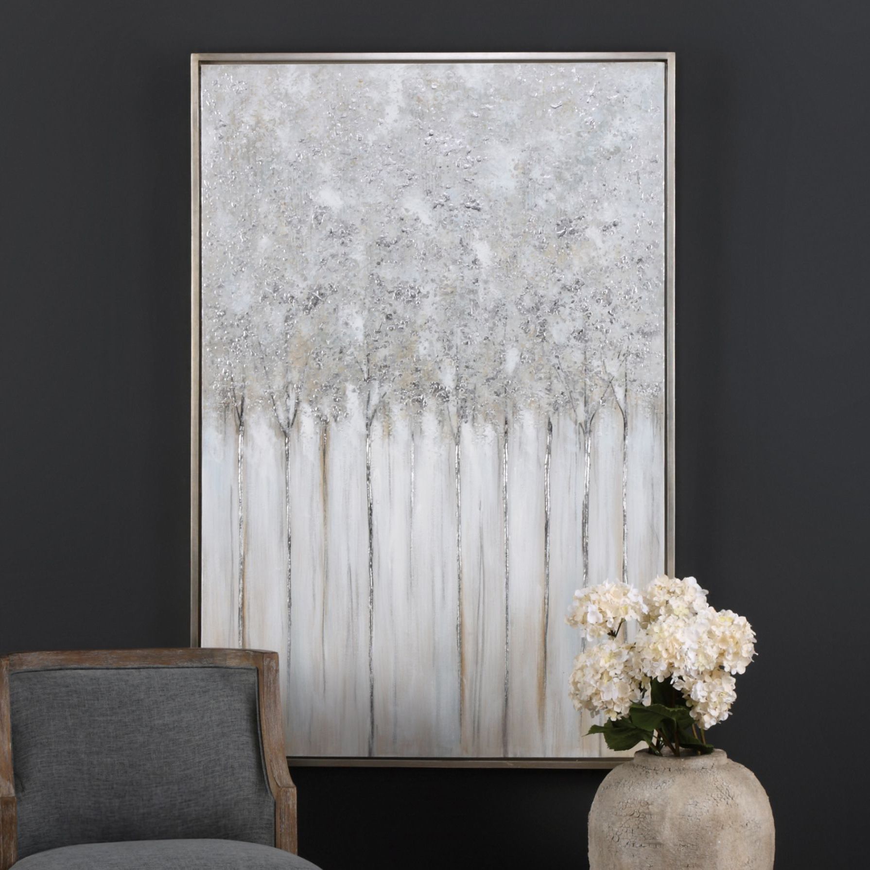 Strength in Numbers 61 3/4" High Framed Canvas Wall Art