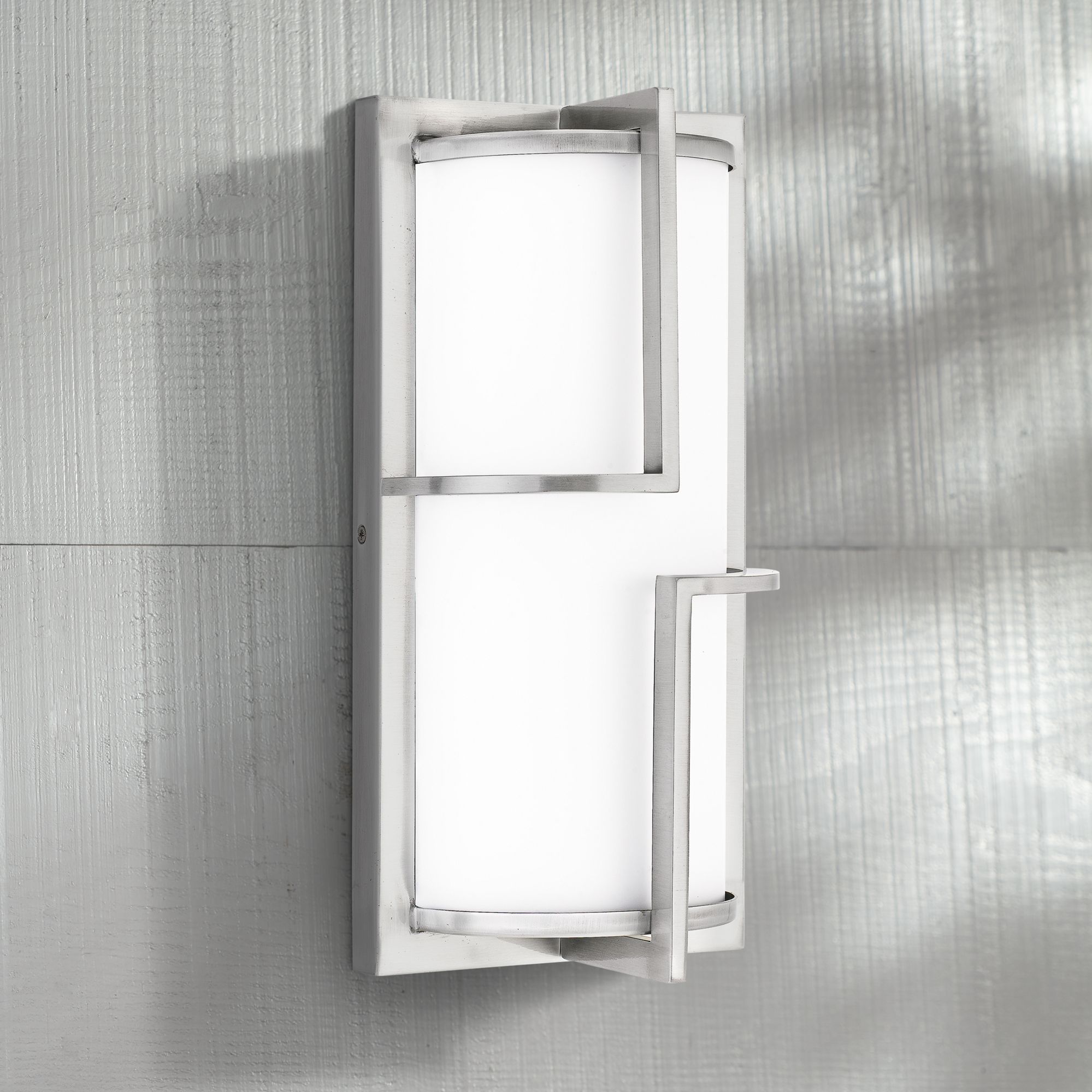 Huger 14" High Industrial Aluminum LED Outdoor Wall Light
