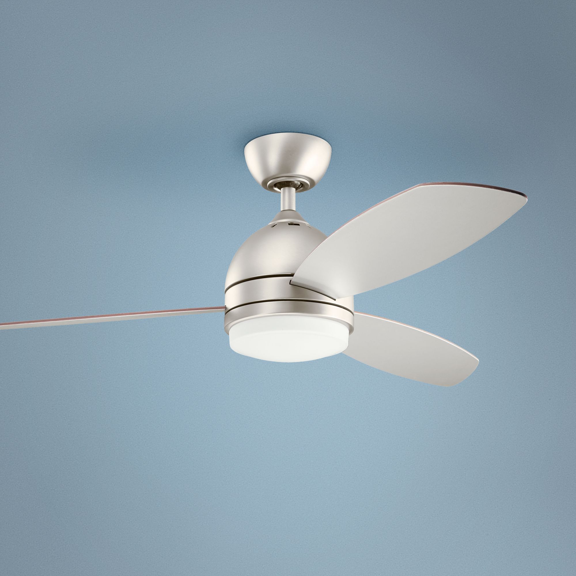 52" Kichler Vassar Brushed Nickel LED Ceiling Fan