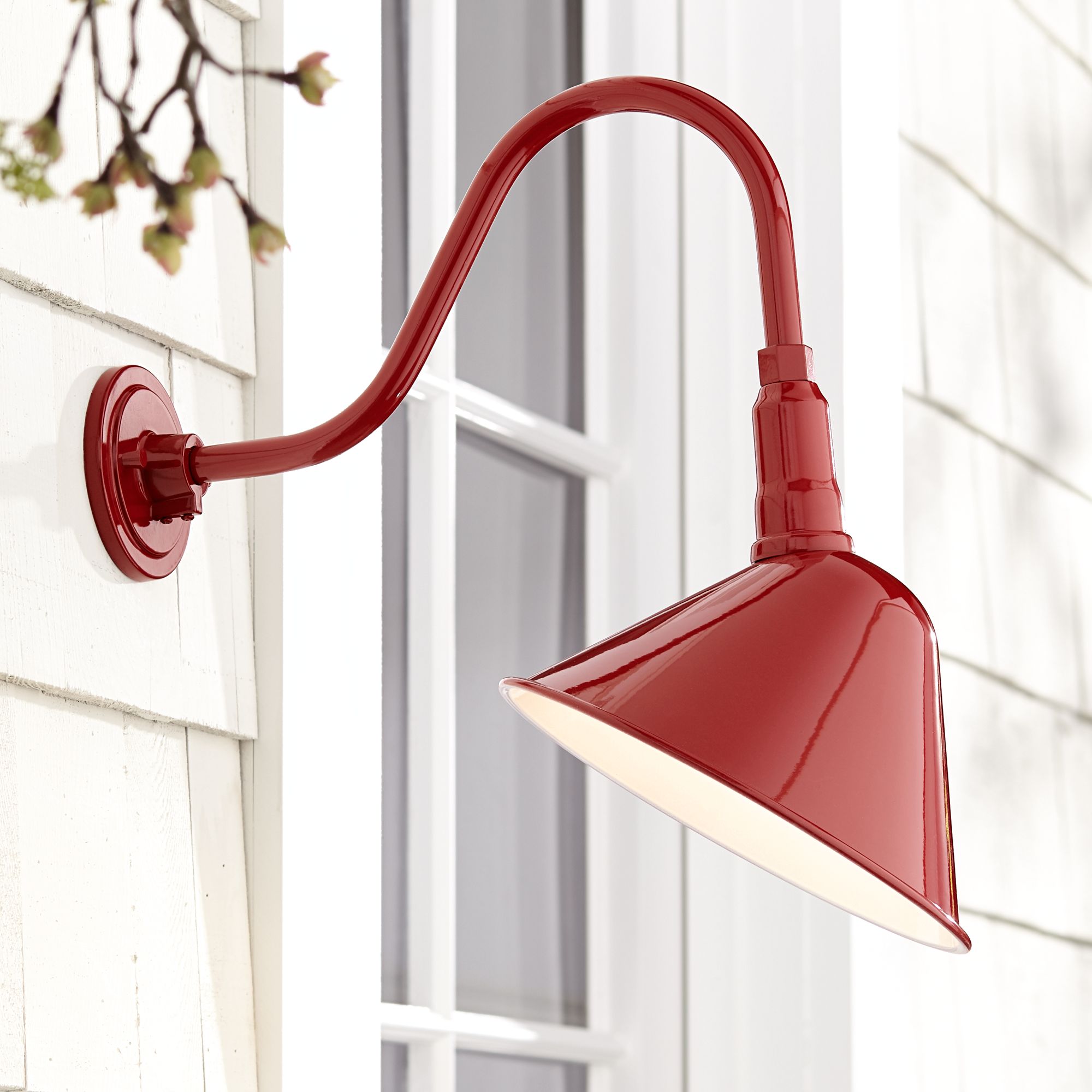 Neihart 18" High Rustic Red RLM Outdoor Wall Light