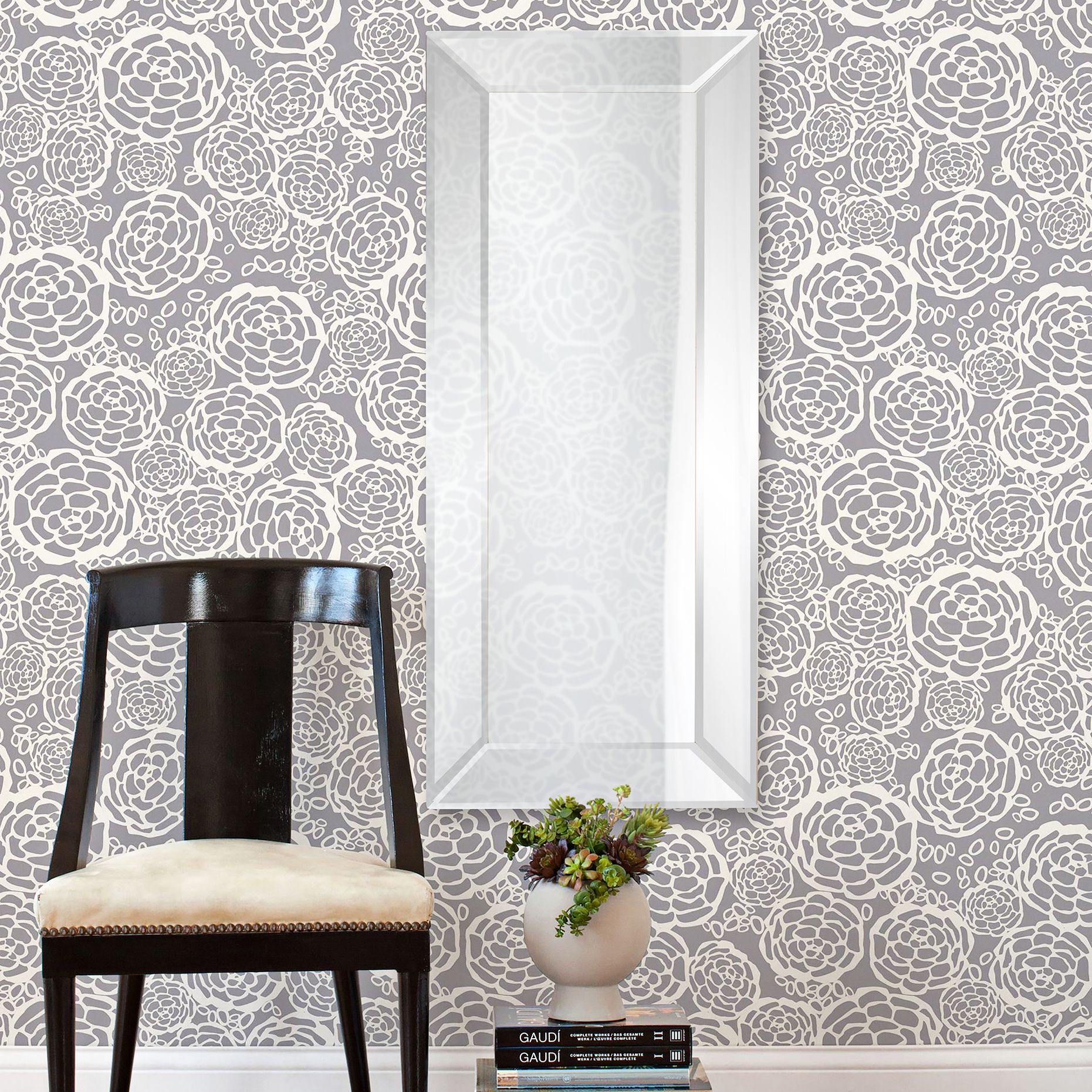 Howard Elliott Vogue Inward 20" x 48" Wall Mirror