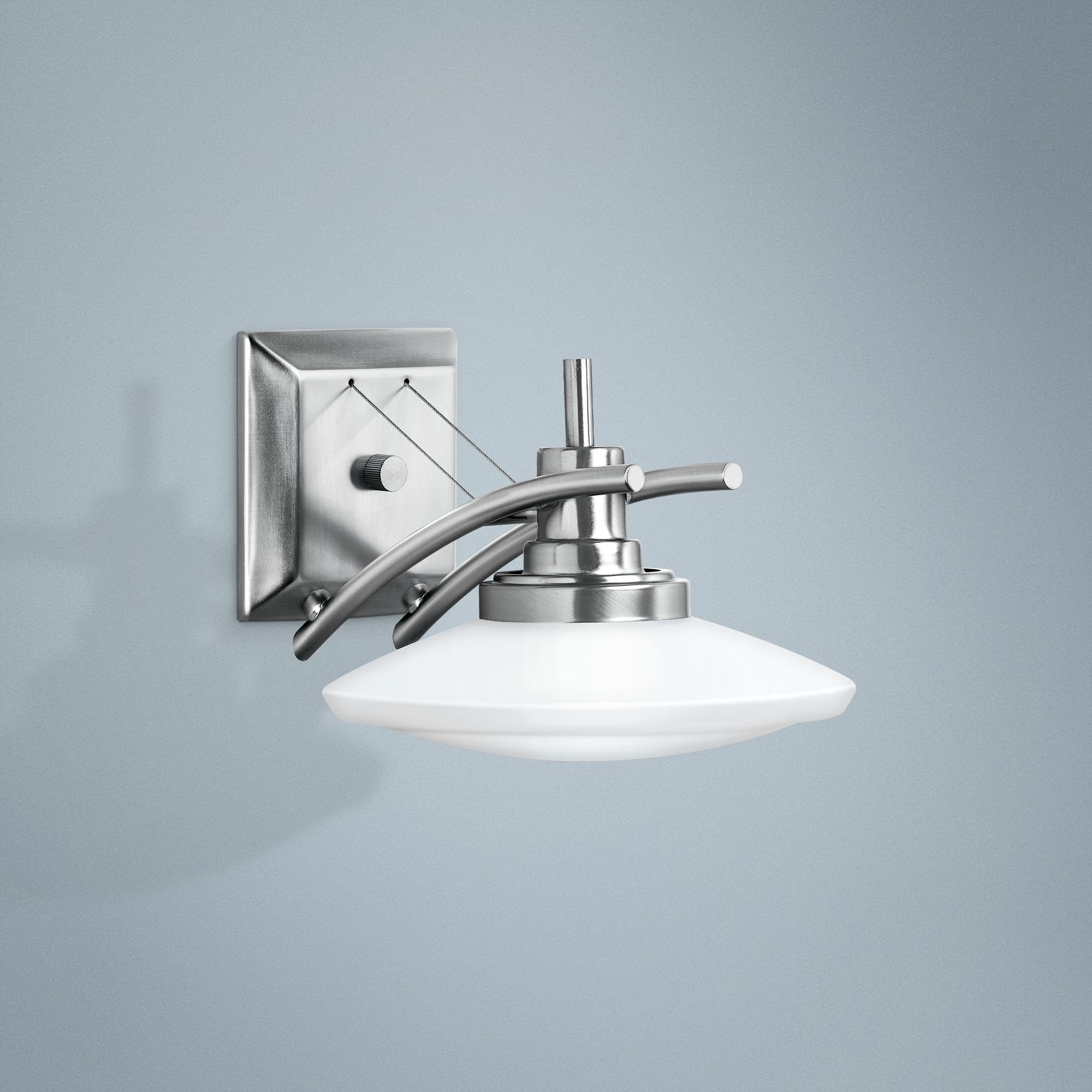 Structures Nickel 7 1/2" High Wall Sconce