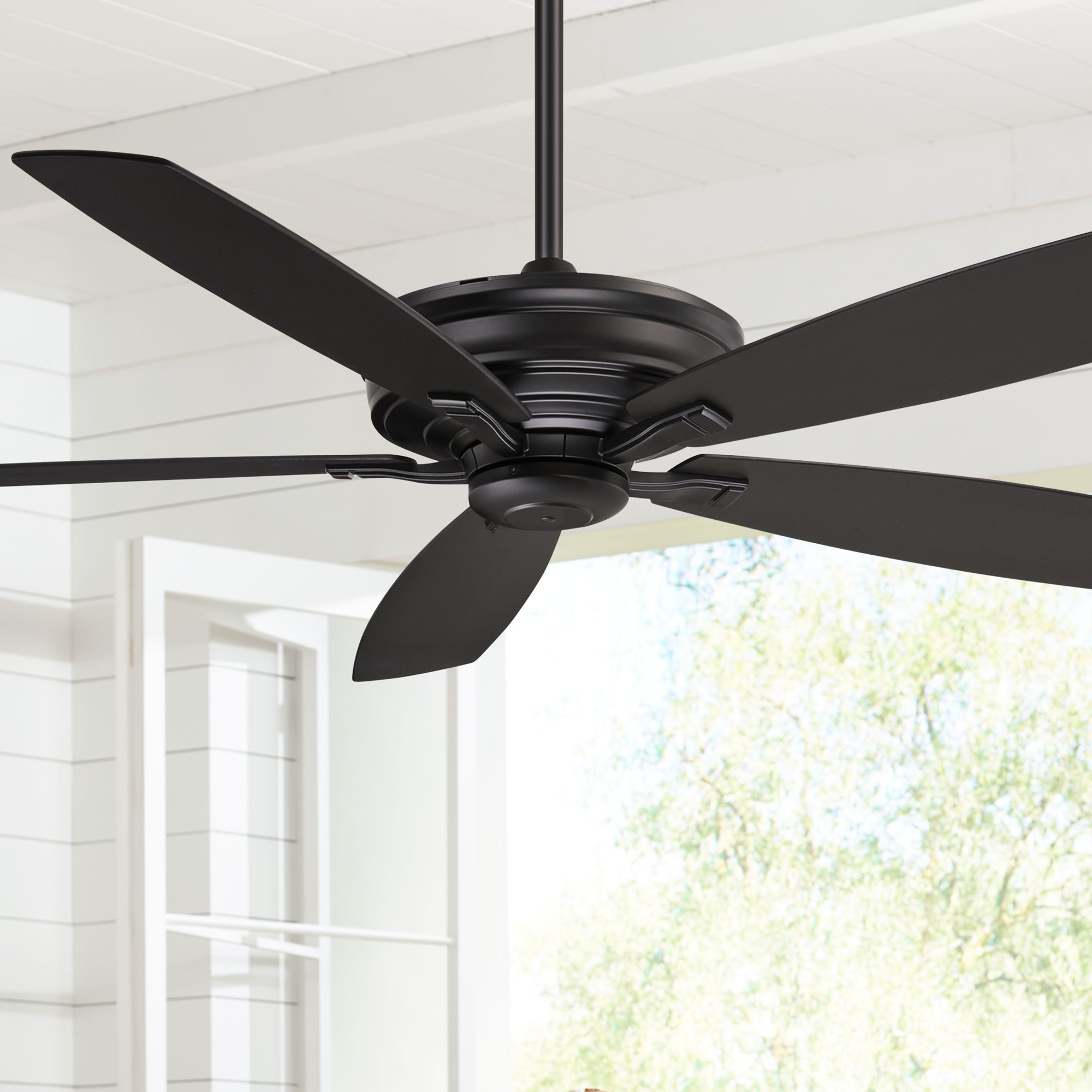 60" Minka Aire Kafe-XL Coal Ceiling Fan