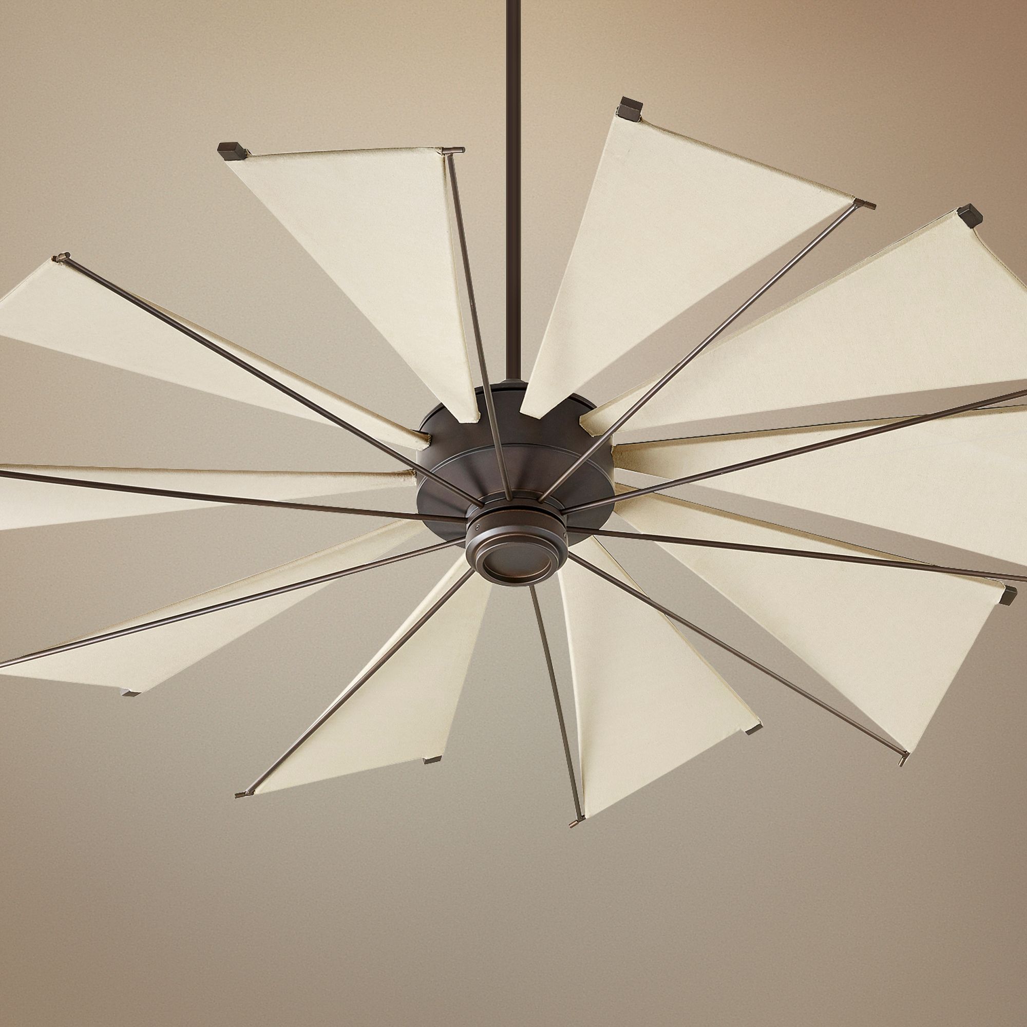 60" Quorum Mykonos Oiled Bronze Ceiling Fan