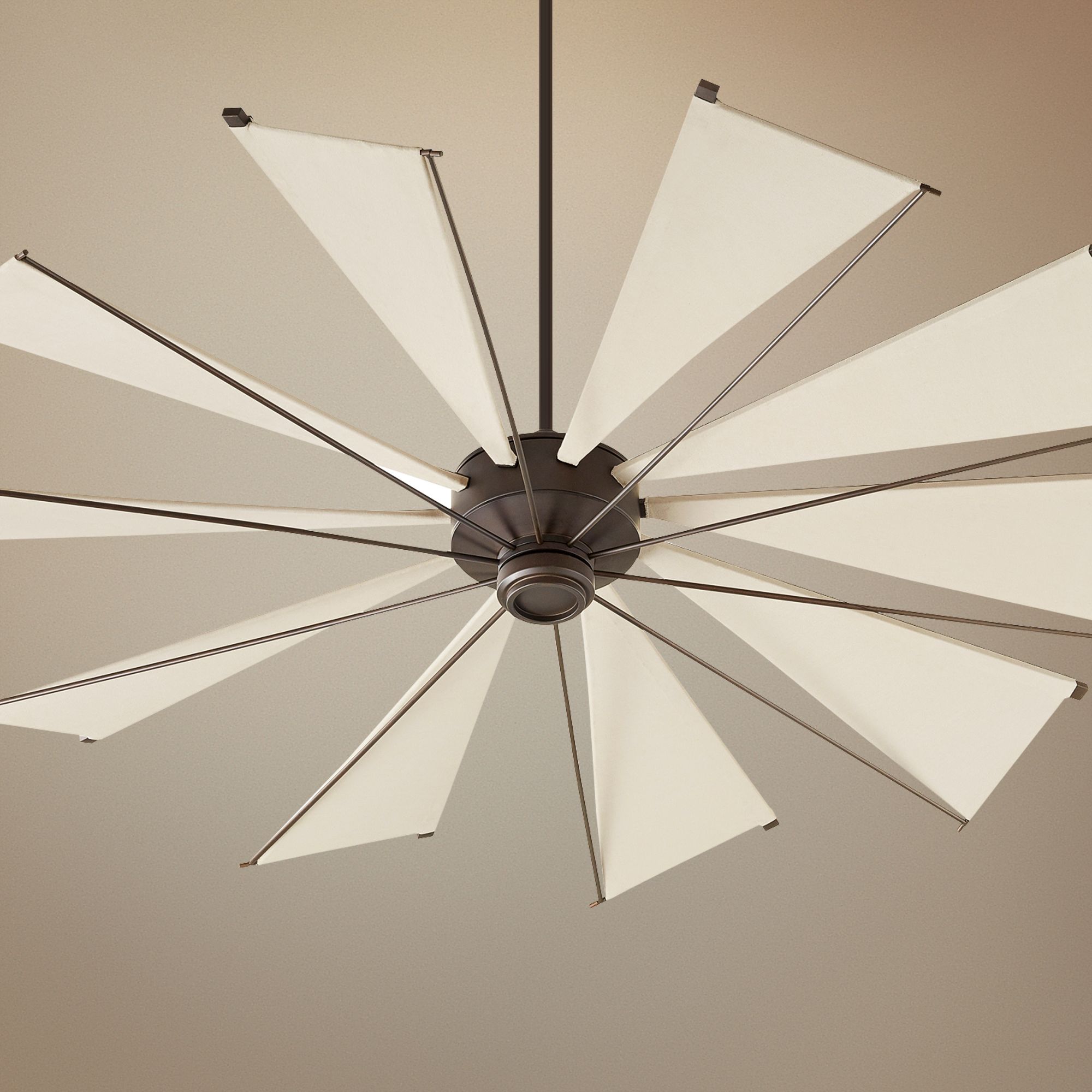 72" Quorum Mykonos Oiled Bronze Ceiling Fan