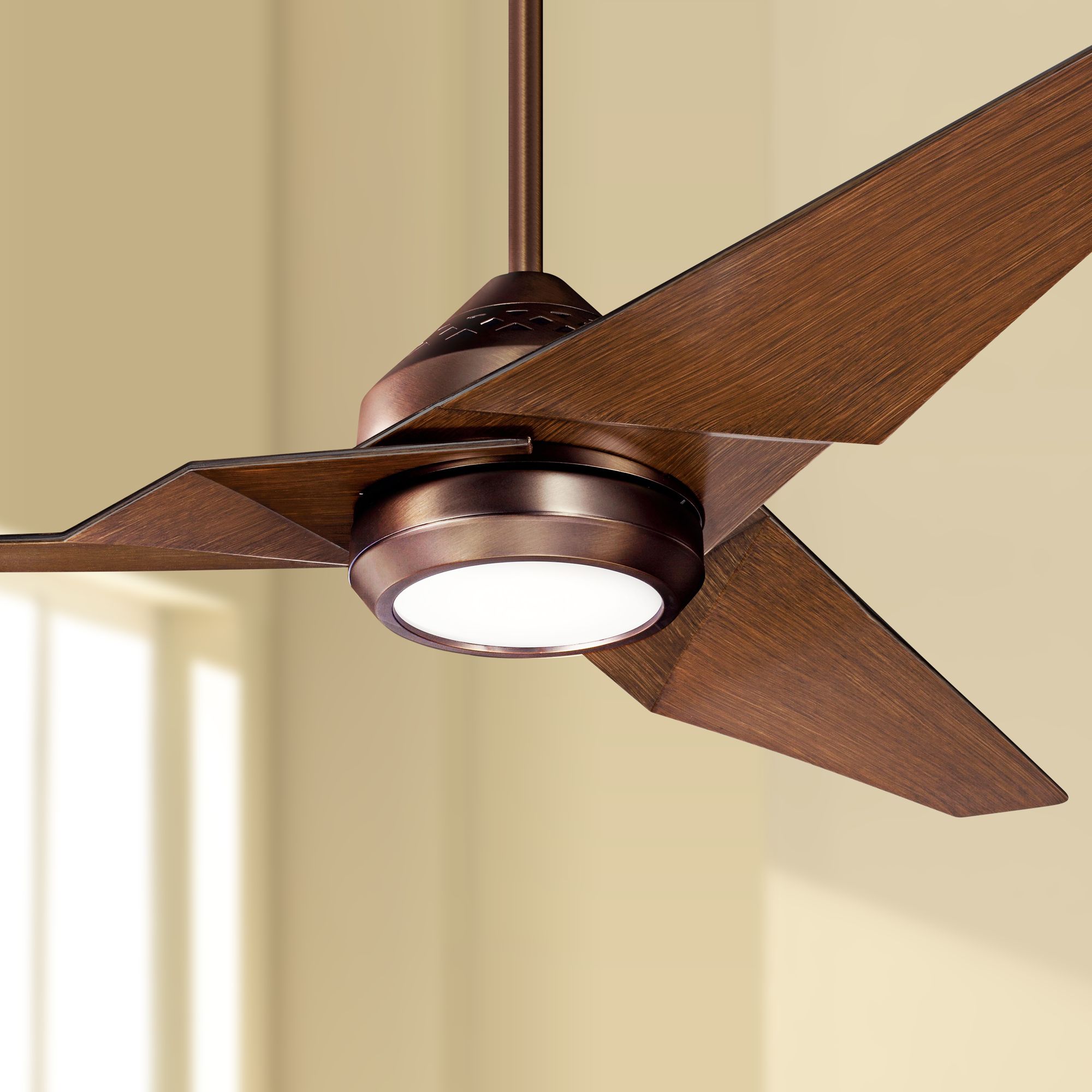 60 Kichler Jade Oil Brushed Bronze Led Ceiling Fan 73d25