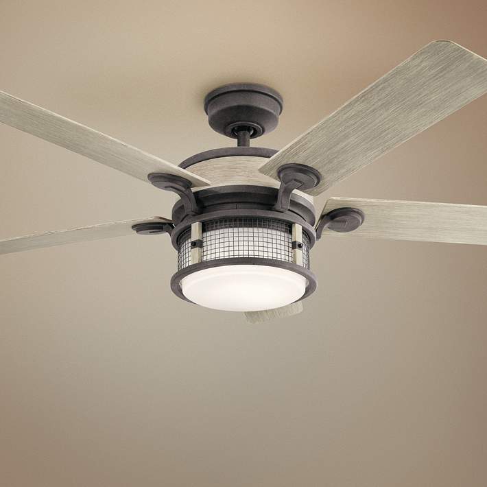 60 Kichler Ahrendale Weathered Zinc, Weathered Ceiling Fan