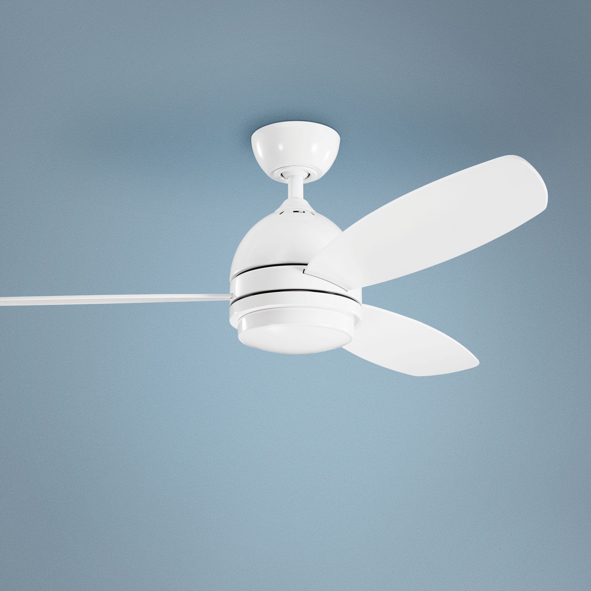52" Kichler Vassar White LED Ceiling Fan